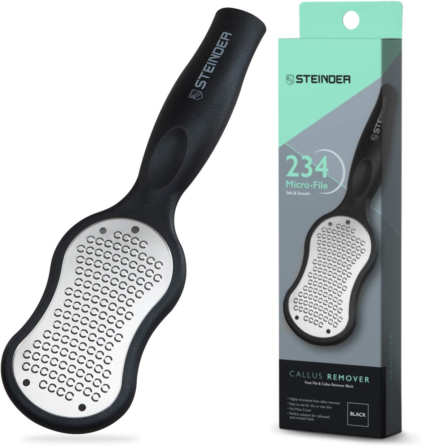 Foot File Callus Remover Steinder® Handy Foot File, for Holiday Season Foot File...