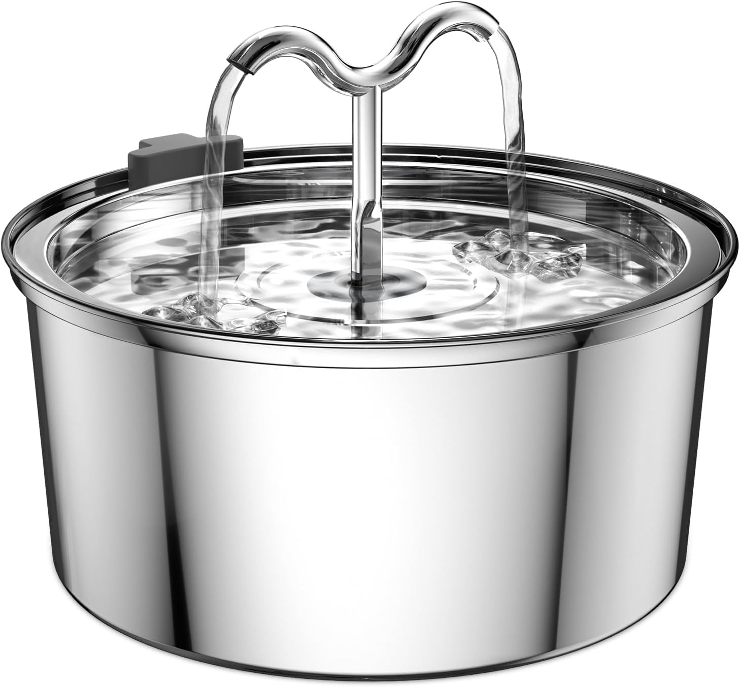 DOOOB Cat Water Fountain for Drinking, 3.2L Cat Water Fountain, Ultra Silent Sta...