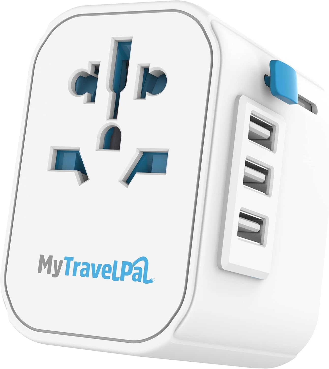 Worldwide Travel Adapter with USB | The Safest All In One Travel Adaptor | MyTra...