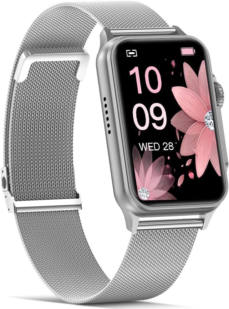 FITVII Nexa Fitness Tracker Answer/Make Calls, Smart Watch with Blood Pressure,...