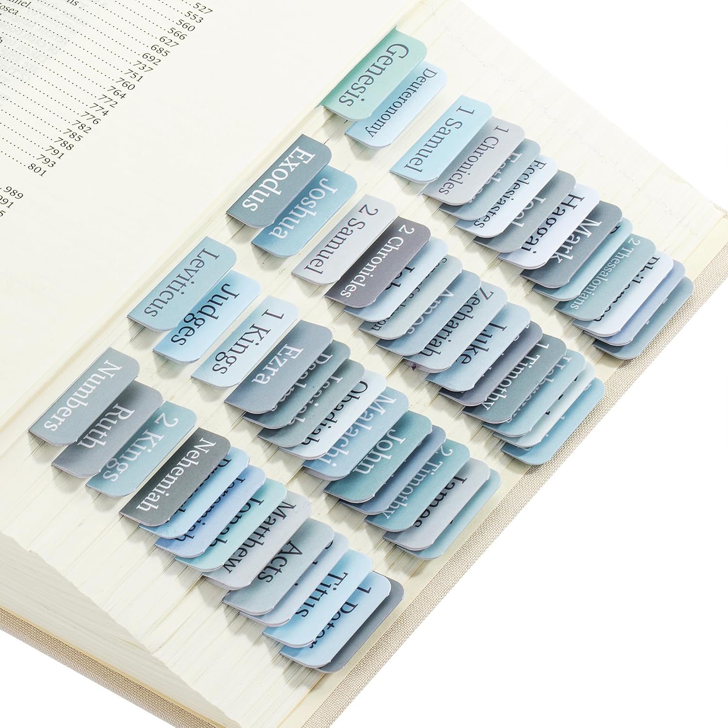Mr. Pen- Bible Tabs, 75 Tabs, Laminated Bible Tabs for Women and Men, Bible Tabs...