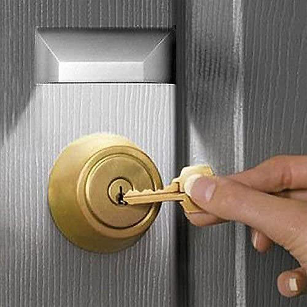 shsyue Door Keyhole Light Lamp Infrared Auto Sensor Motion Detector Keyhole 4 LE...