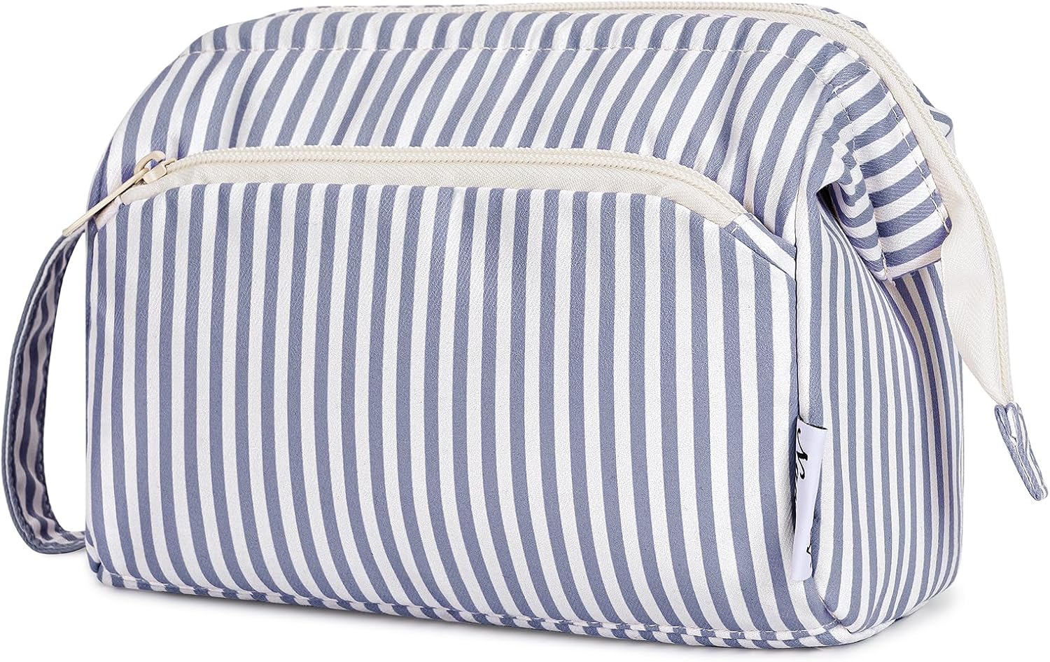 Narwey Large Makeup Bag Wide-Open Zipper Pouch Travel Wash Bag Toiletry Bag Cosm...