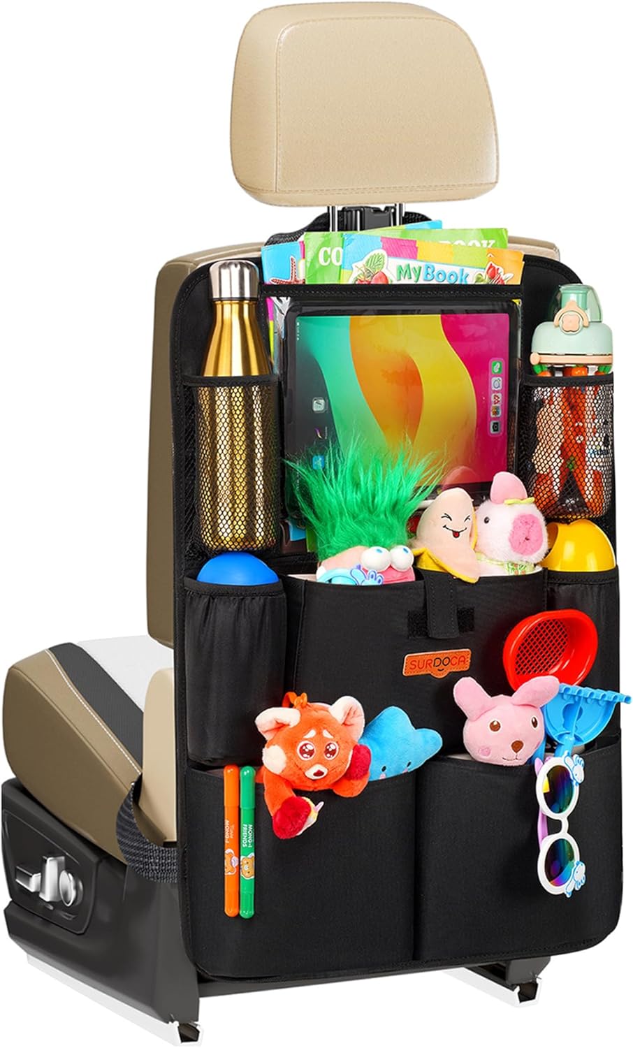 SURDOCA Car Organiser Car Seat Organiser - 4th Gen...