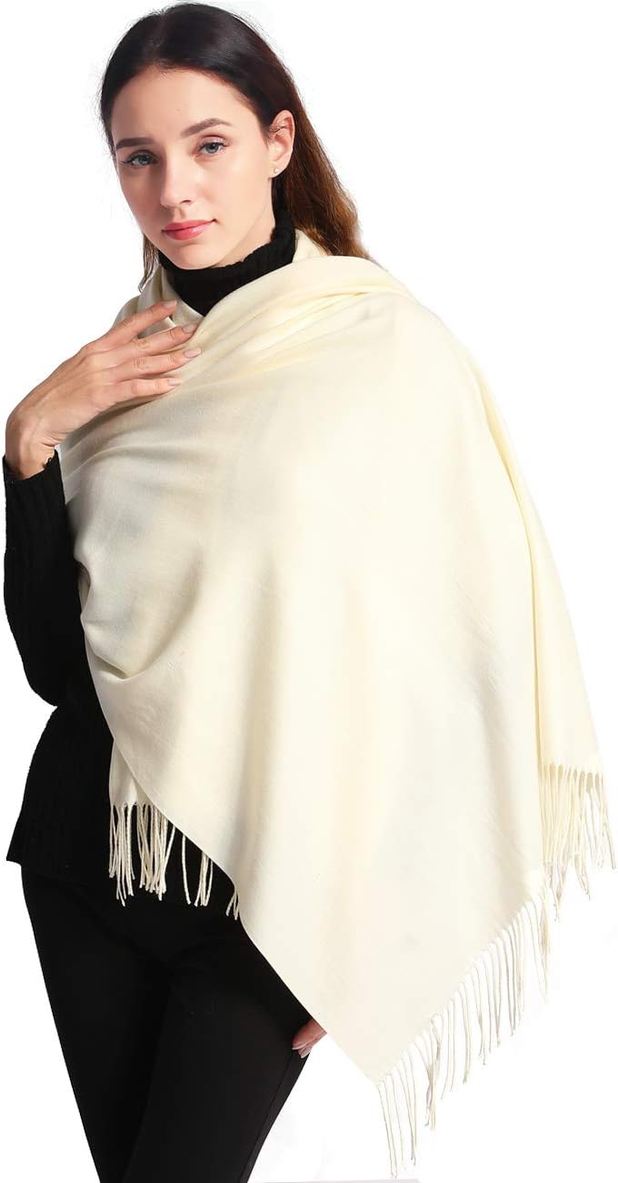 EASE LEAP Pashmina Shawl Women Winter Scarf Warm Wrap Wedding Men Ladies Scarves...