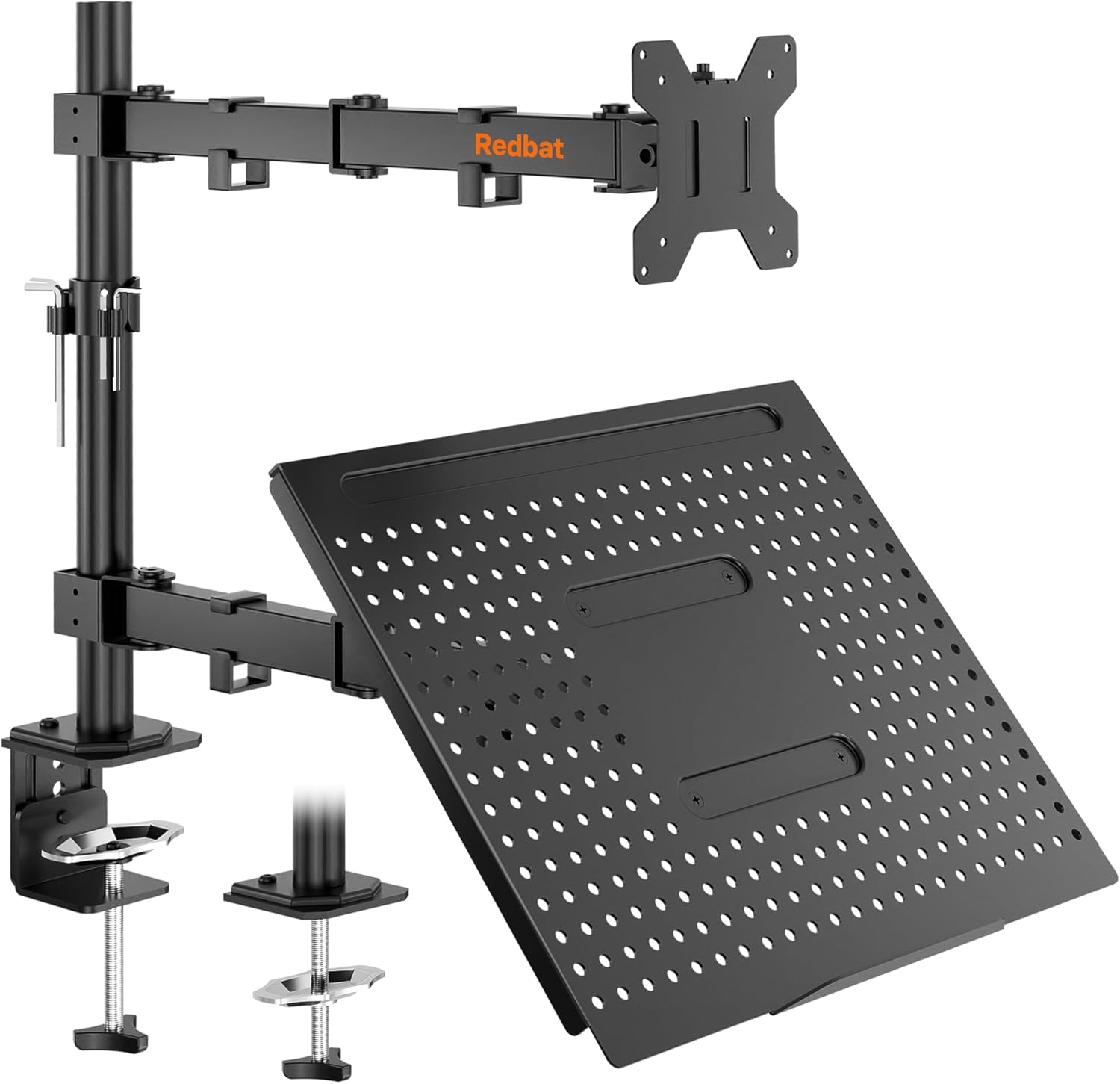 Redbat Monitor and Laptop Stand for 13-32 inch LCD LED Screens, Adjustable Monit...