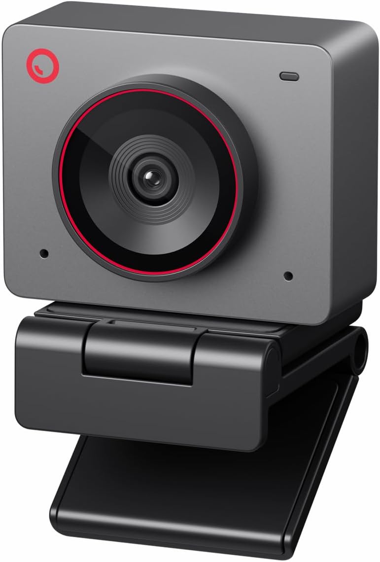 OBSBOT Meet 2-4K Webcam for PC with 1/2" Sensor, AI Framing & Autofocus, Beauty...
