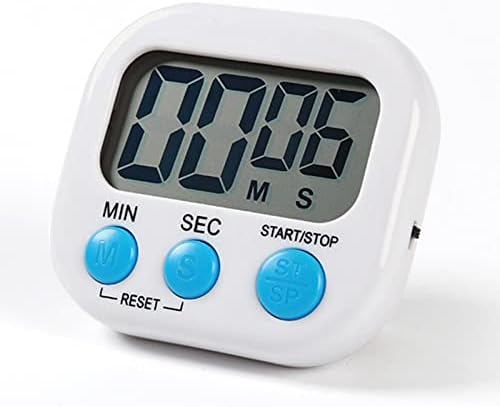 Digital Kitchen Timer Magnetic Backing Stand, Timers for Baking, Kitchen, Study,...
