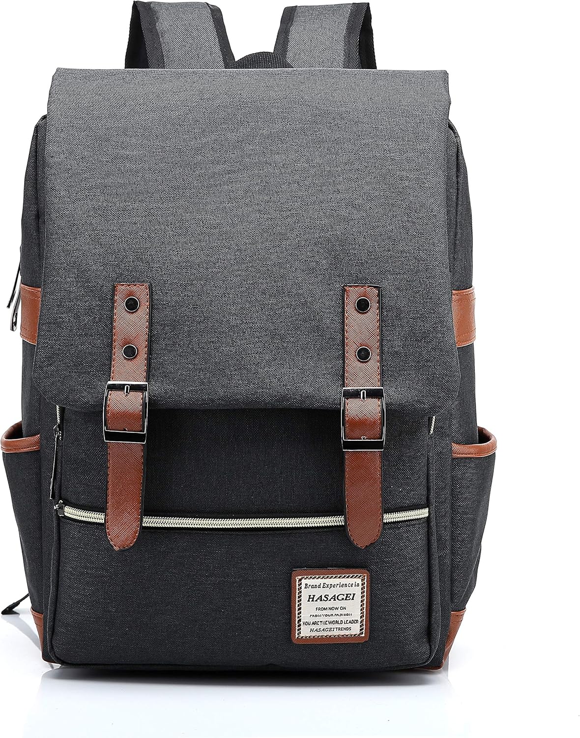 HASAGEI Backpack Vintage Unisex Rucksack Daypack Casual School Travel Laptop Tab...