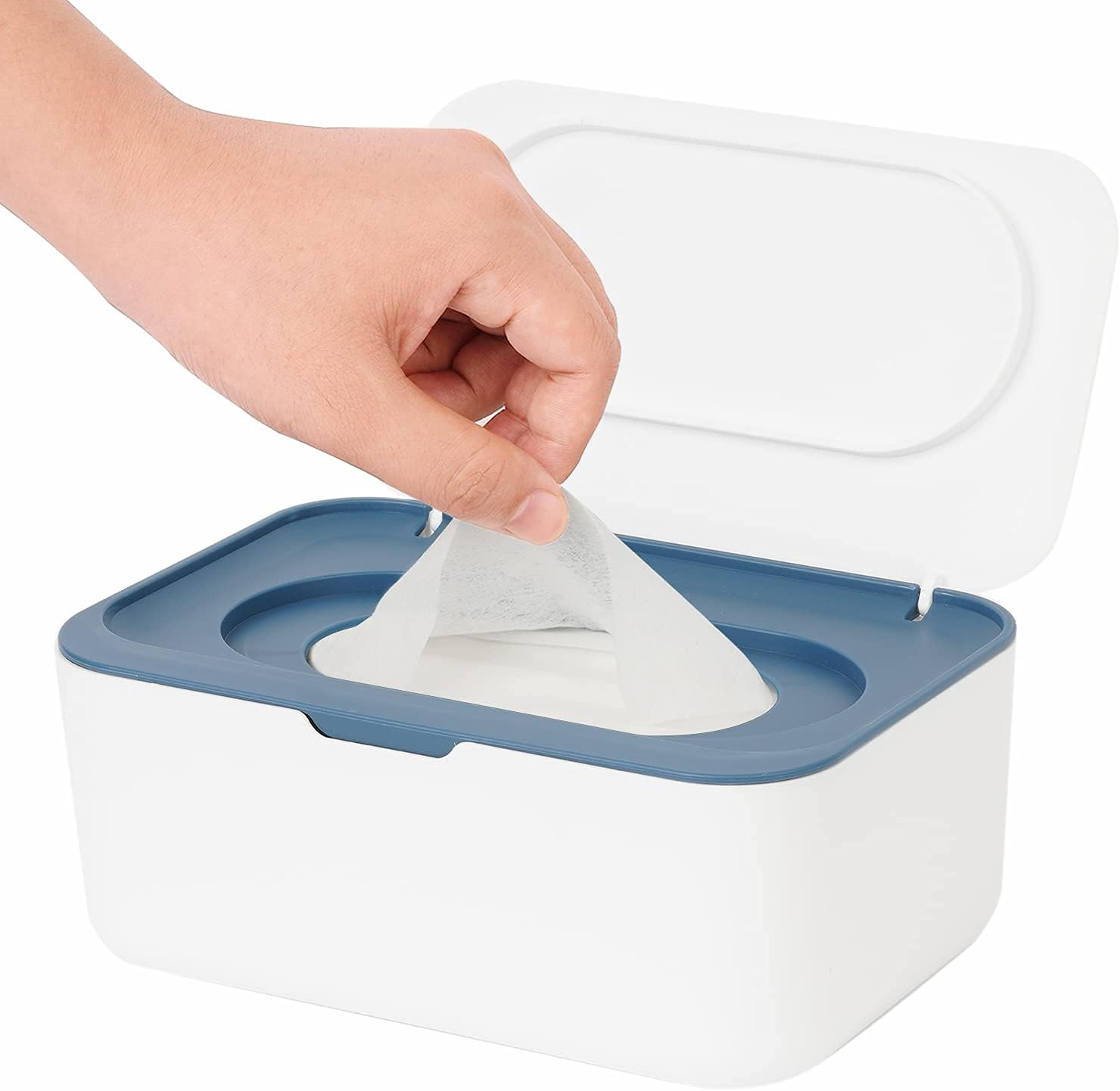 Wipes Dispenser, Wipe Holder for Baby & Adult, Seposeve Refillable Wipe Containe...