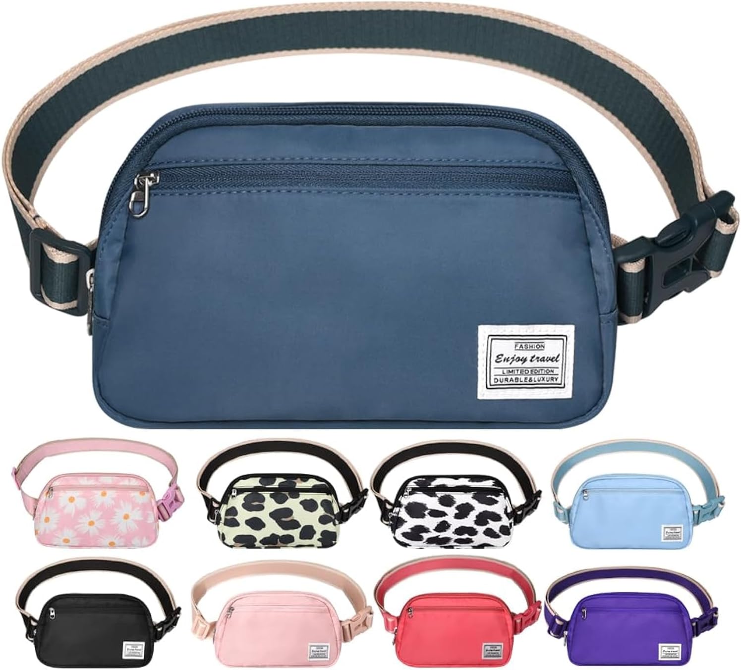 DMLuna Small Crossbody Bags for Women Trendy, Lightweight Waist Pack for Women &...