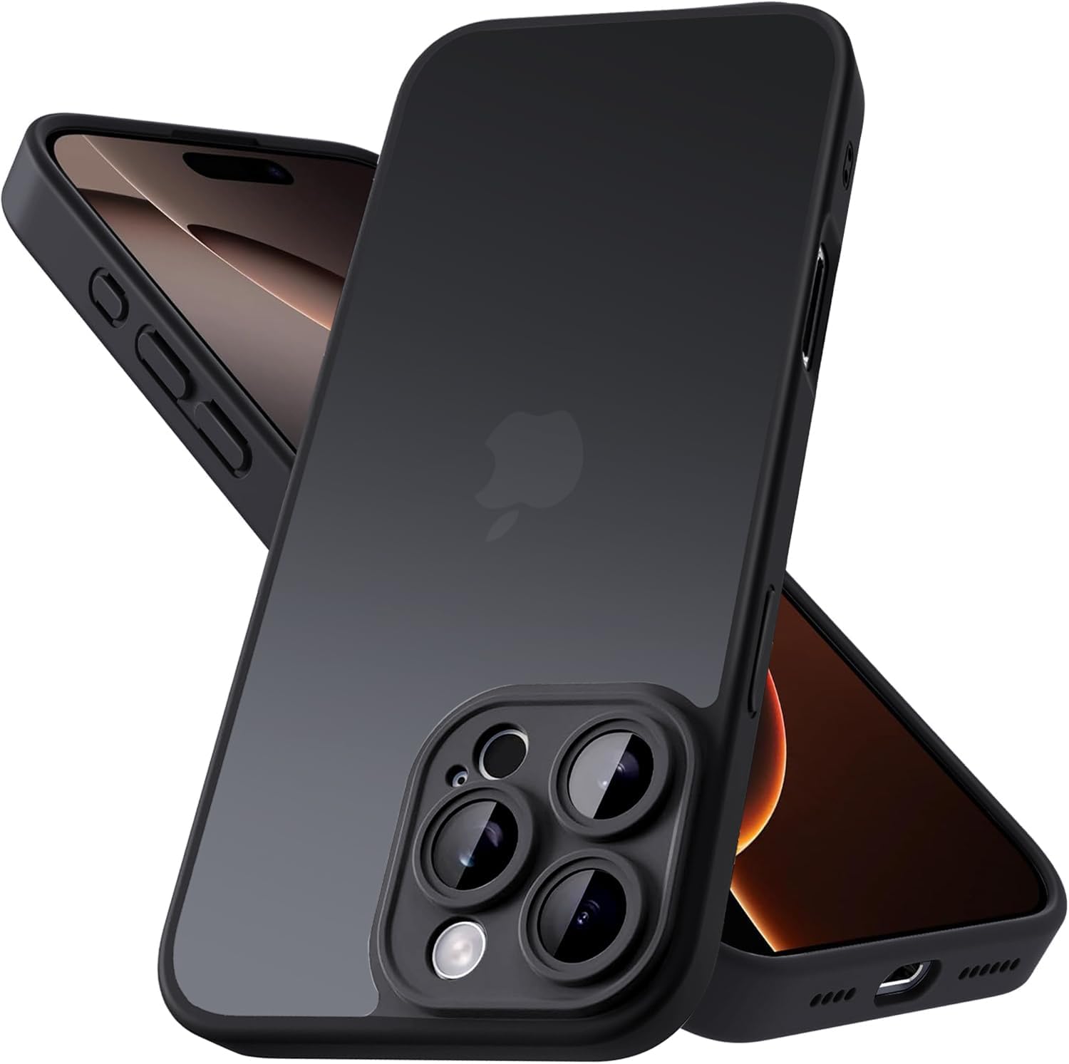 Mootobo for iPhone 16 Pro case with Camera Lens Full Cover Protection, Military-...