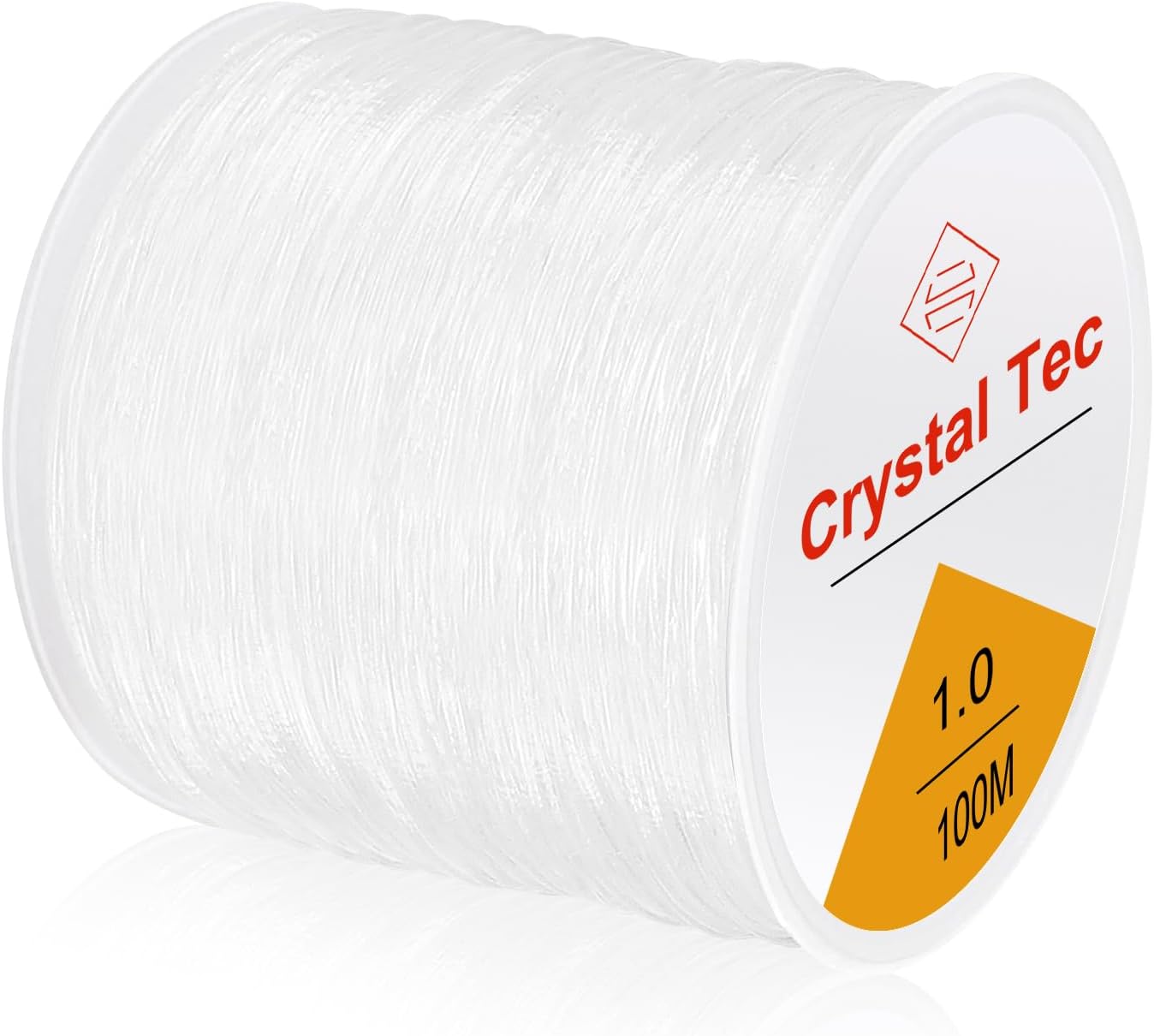 Vivifying 1mm Crystal Bracelet String,100m String for Bracelet Making, Ideal for...