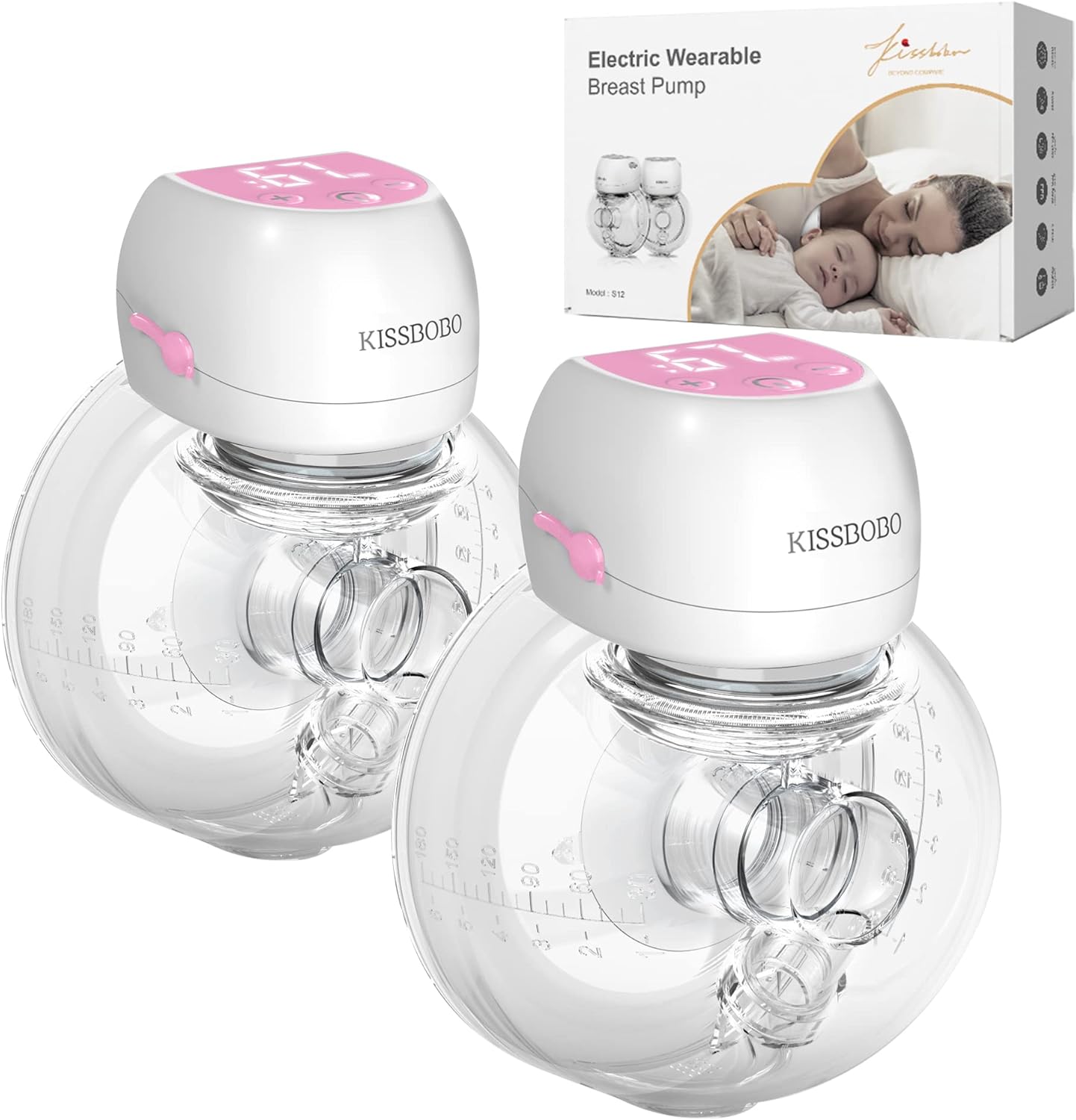 Breast Pump Electrical Wearable, Plainless Hands Free Breast Pump,3 Modes 9 Leve...