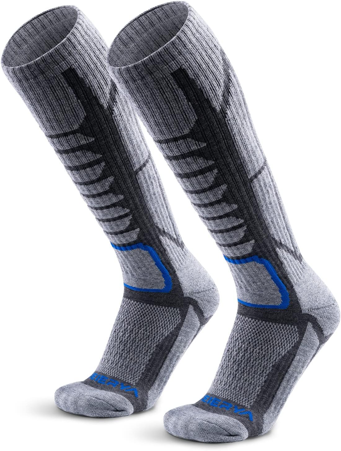 WEIERYA Ski Socks,Merino Wool Ski Socks for Skiing, Snowboarding,Outdoor Sports...