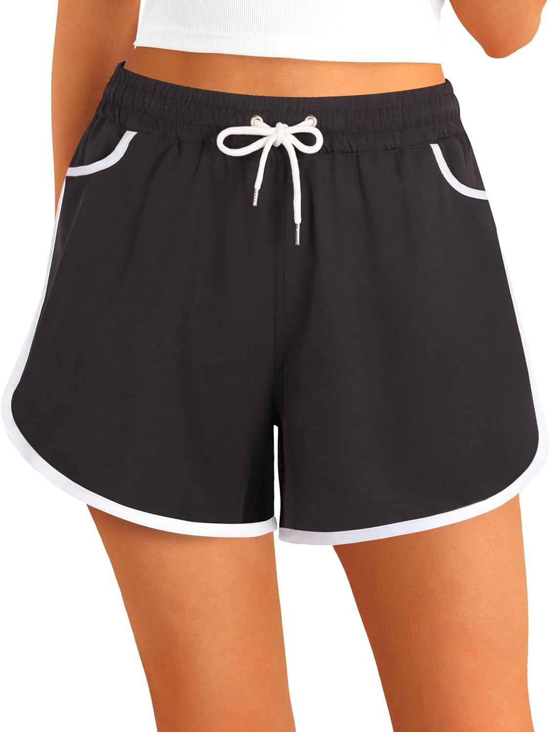 APTRO Women Swim Shorts Board Shorts Swimming Surf Beach Shorts Bikini Bottoms Q...