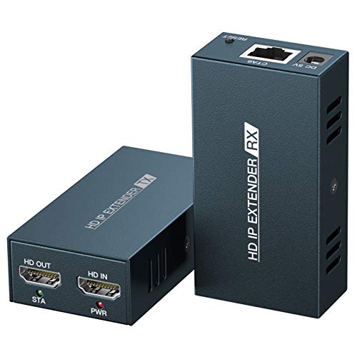 HDMI Extender Receiver One-to-Many Over IP/TCP 500ft/150m, Over Cat5e/6/7, Trans...