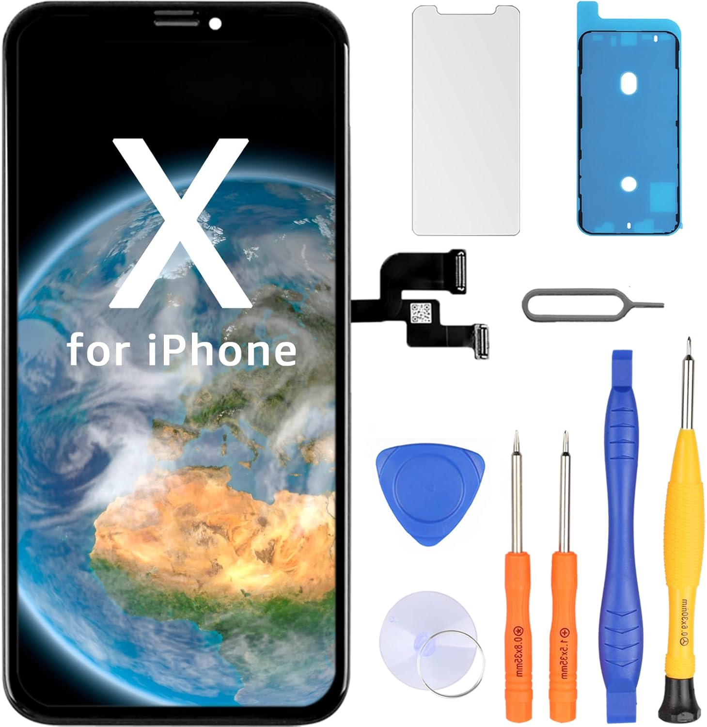 LL TRADER for iPhone X 5.8 inch LCD Display Replacement Touch Screen Digitiser w...