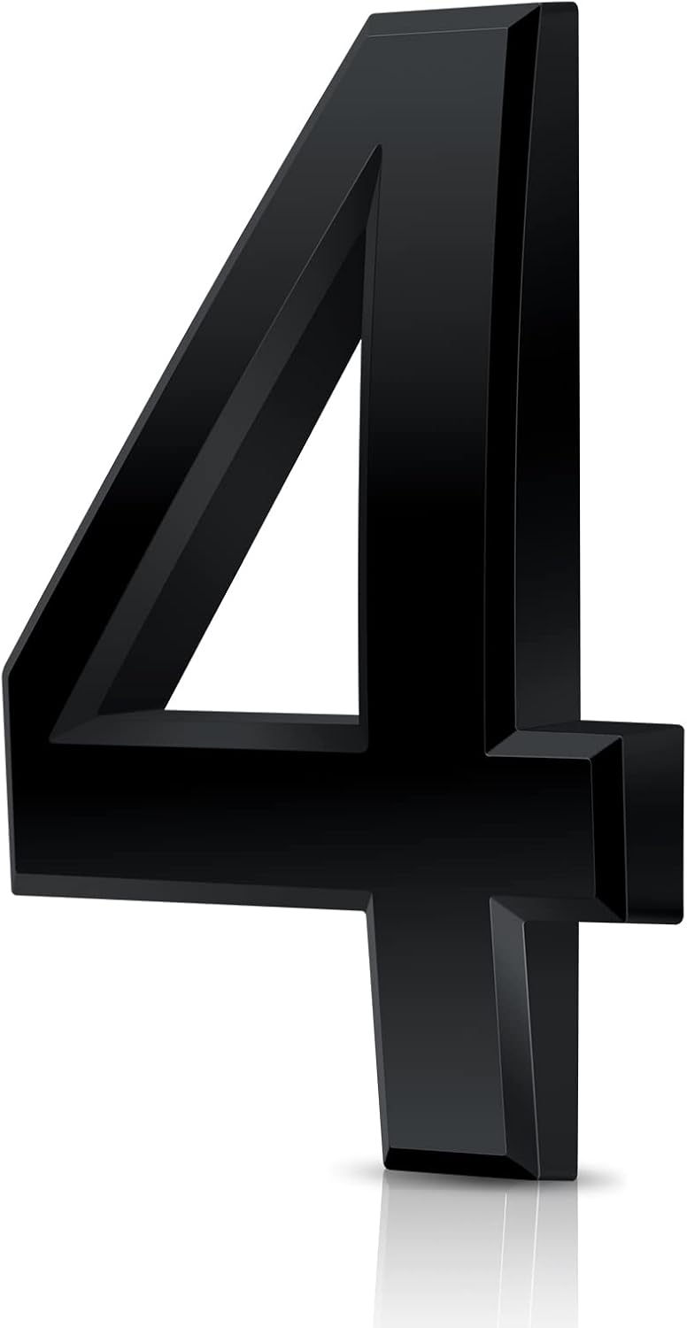 Vicloon Mailbox Numbers Self Adhesive, 3 Inches 3D Mailbox Numbers Waterproof, D...