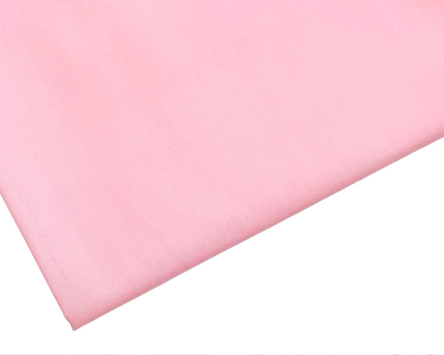 Plain Baby Pink Polycotton Fabric - 45 inch / 112 cm Wide - 40+ Colours - 2 Metr...