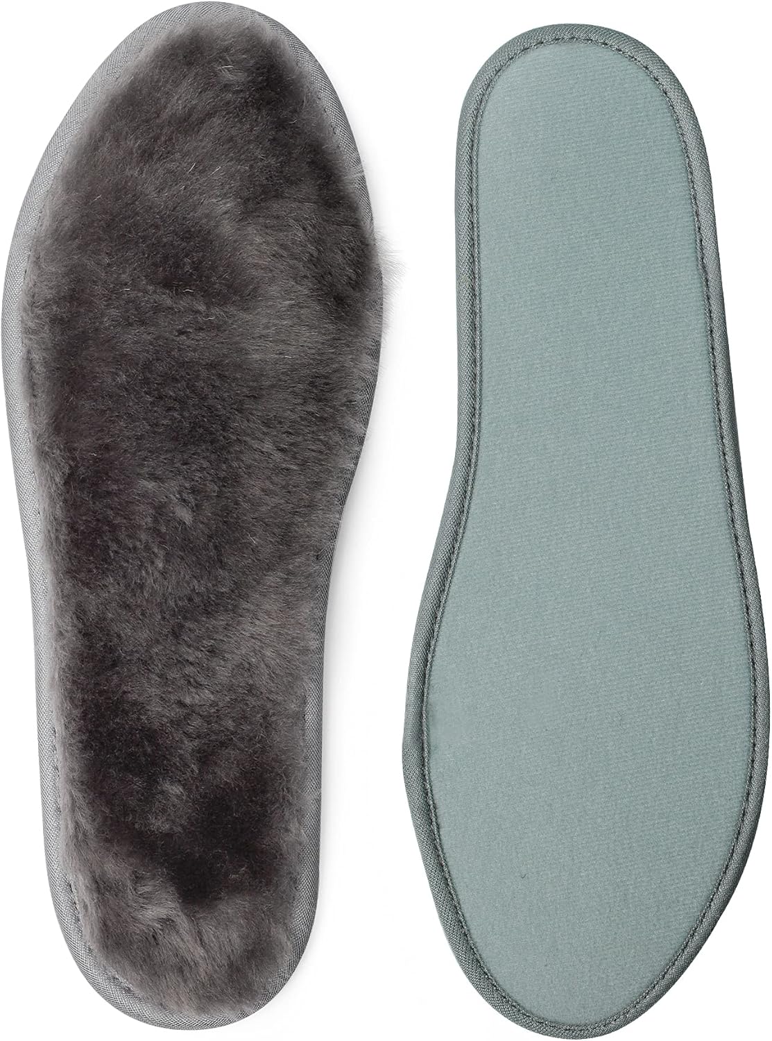 riemot Sheepskin Insoles for Men Women and Kids, Super Thick Premium Lambswool I...