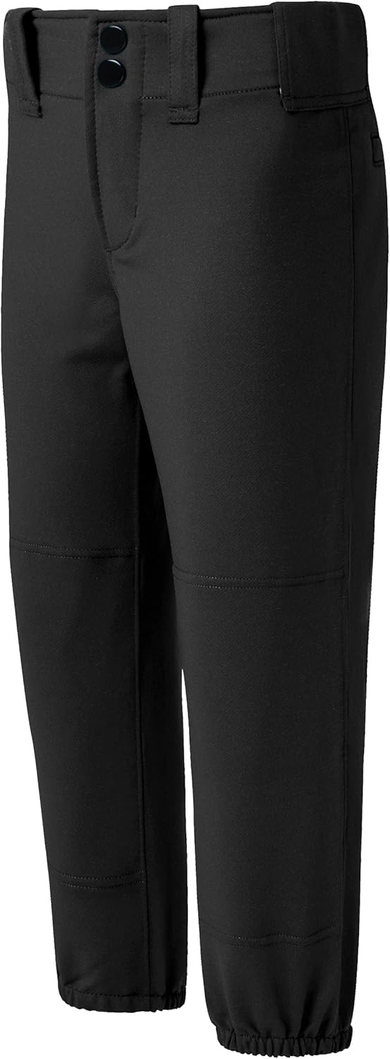 Willit Girls' Softball Pants Kids' Youth Baseball Pant Belted Low Rise Fastpitch...