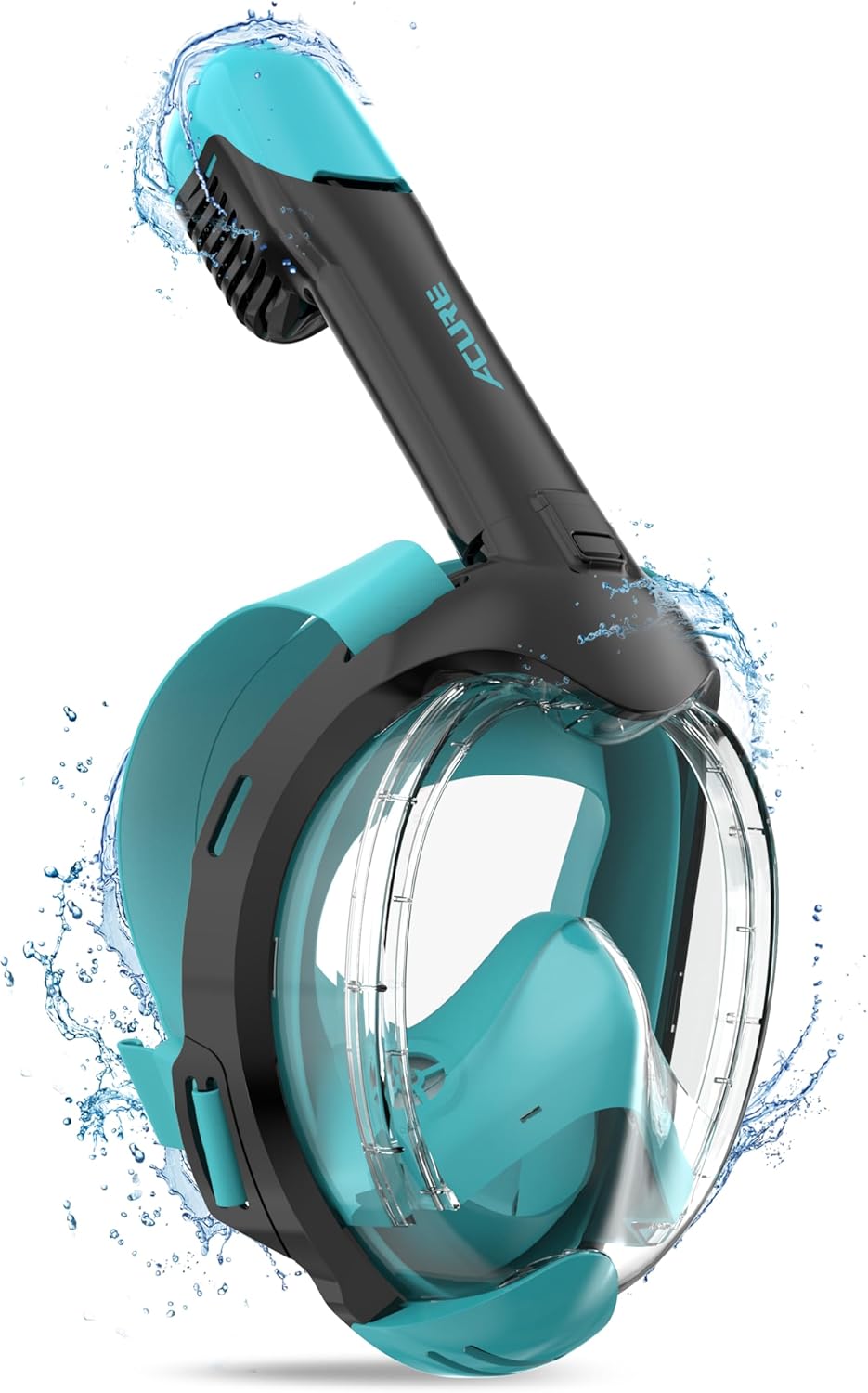 ACURE Kids Snorkel Mask Full Face - Anti-Fog & Dry Top Snorkel Set, Snorkeling G...