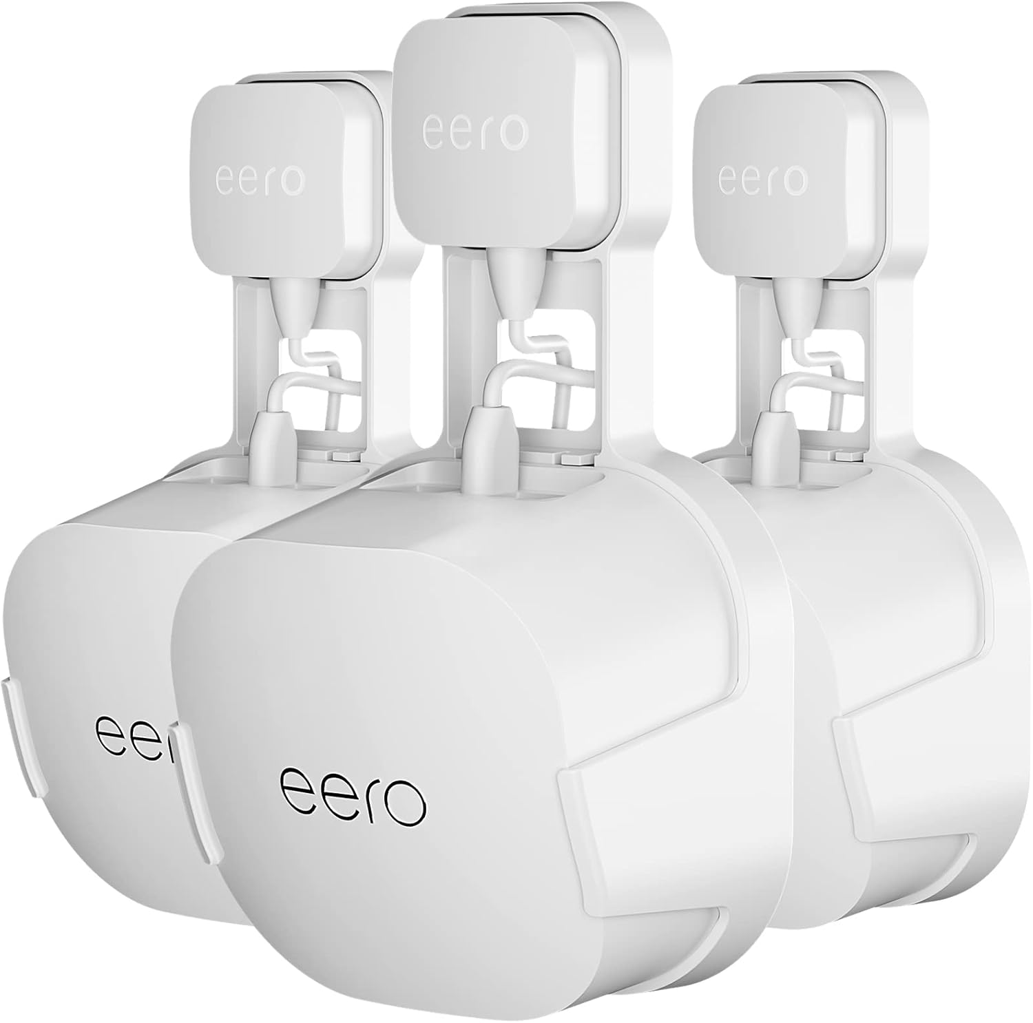 COOLWUFAN Outlet Wall Mount Holder for eero 6 or eero 6+ mesh Wi-Fi System [NOT...