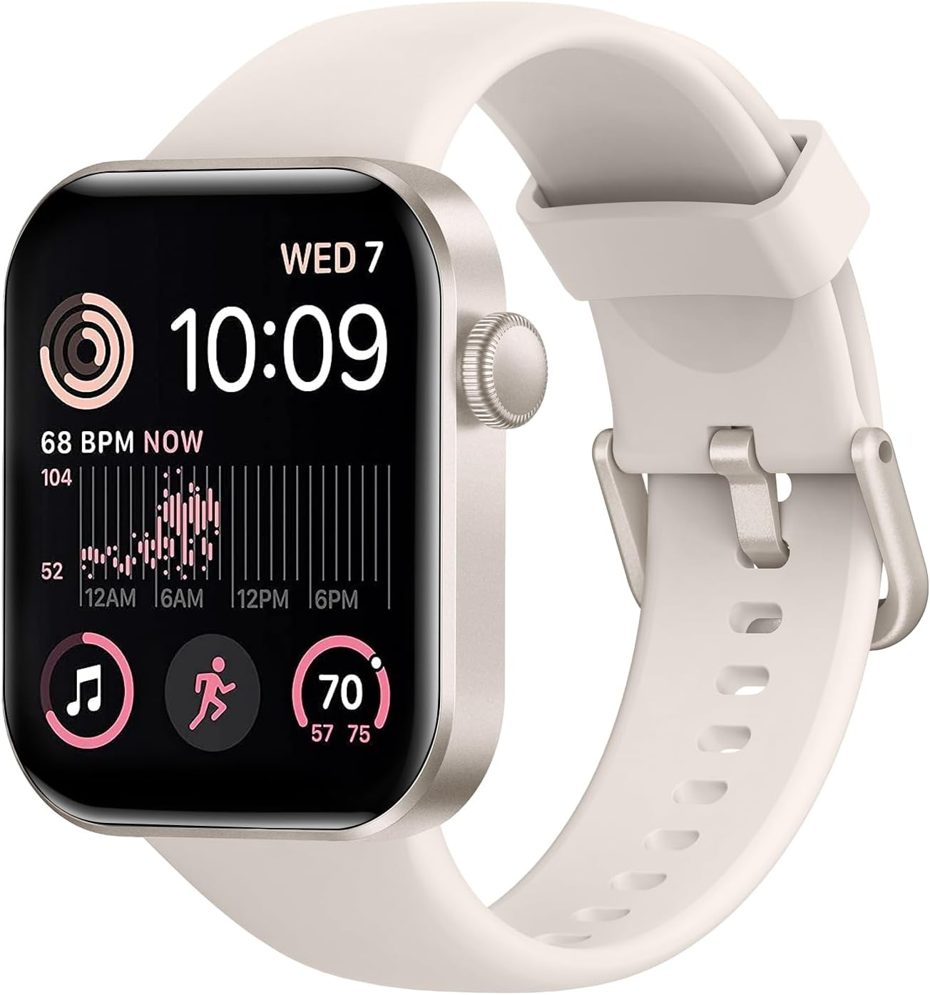 Smart Watch for Women Men Answer/Make Call,1.85"HD Screen Fitness tracker with S...