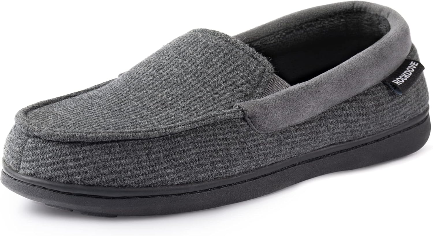 RockDove Men’s Removable Insole Slippers with SILVADUR Anti-Odor Protection