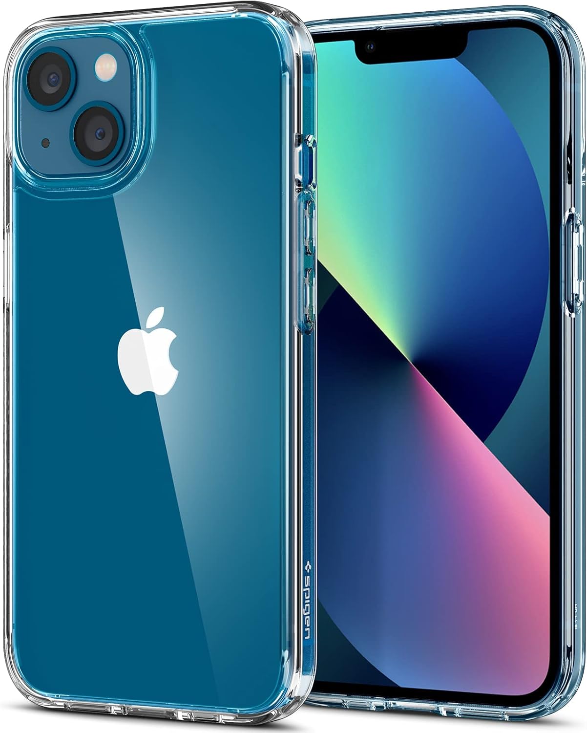 Spigen Ultra Hybrid Case Compatible with iPhone 13 - Crystal Clear