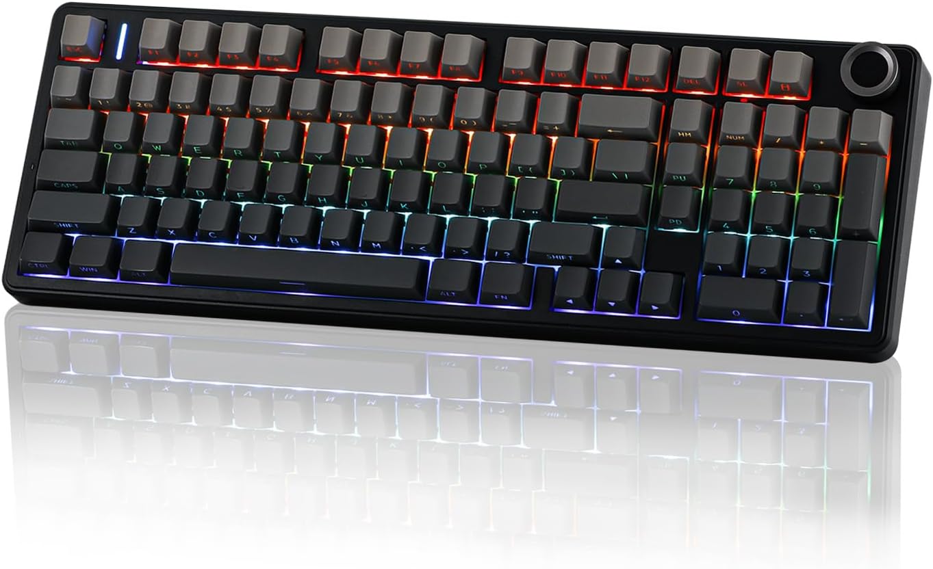 EPOMAKER X Aula F99 PRO Wireless Gaming Keyboard, Hot Swappable Custom Keyboard,...