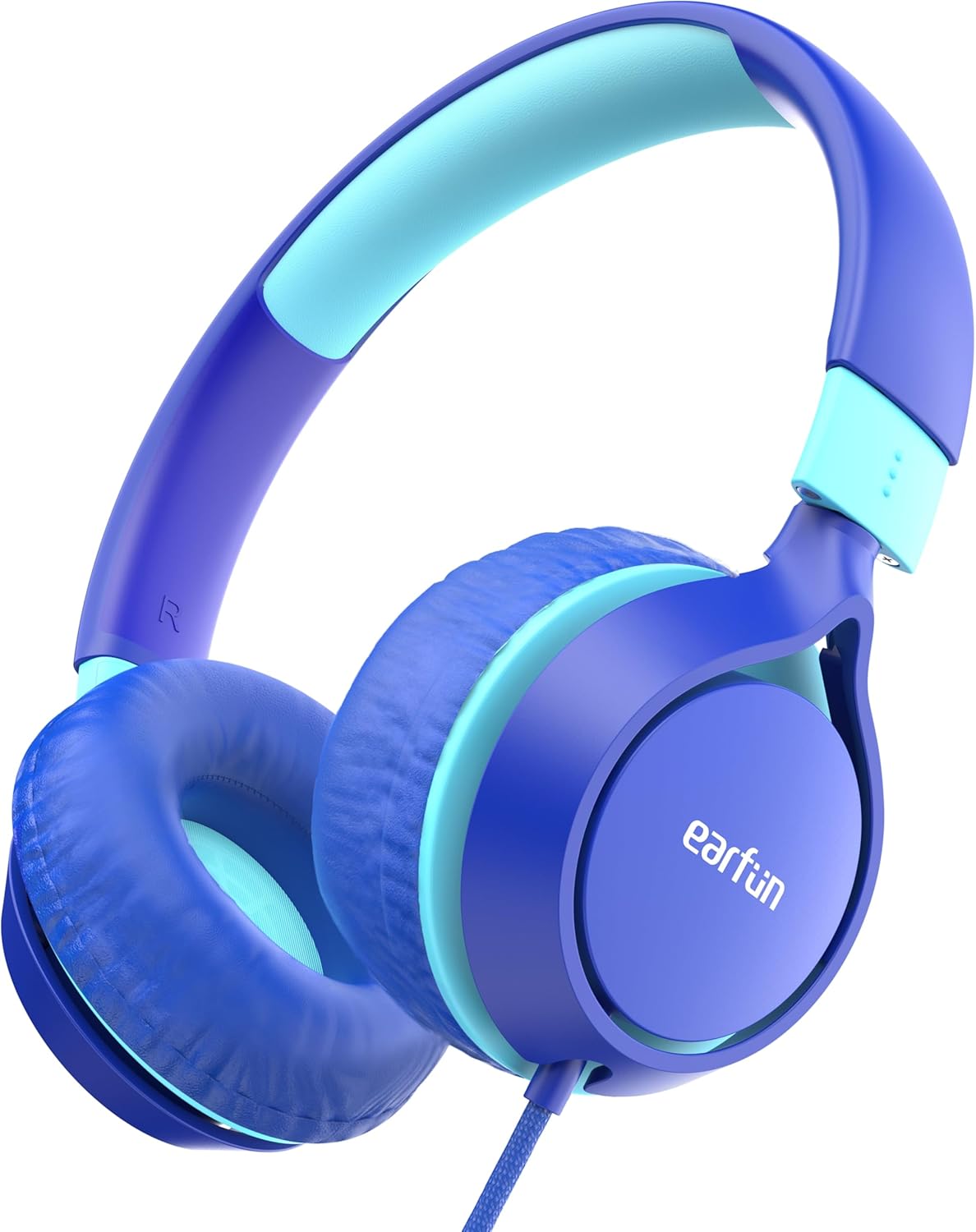 Kids Headphones EarFun Foldable Over-ear Headphones for Kids, 85dB Volume Limite...