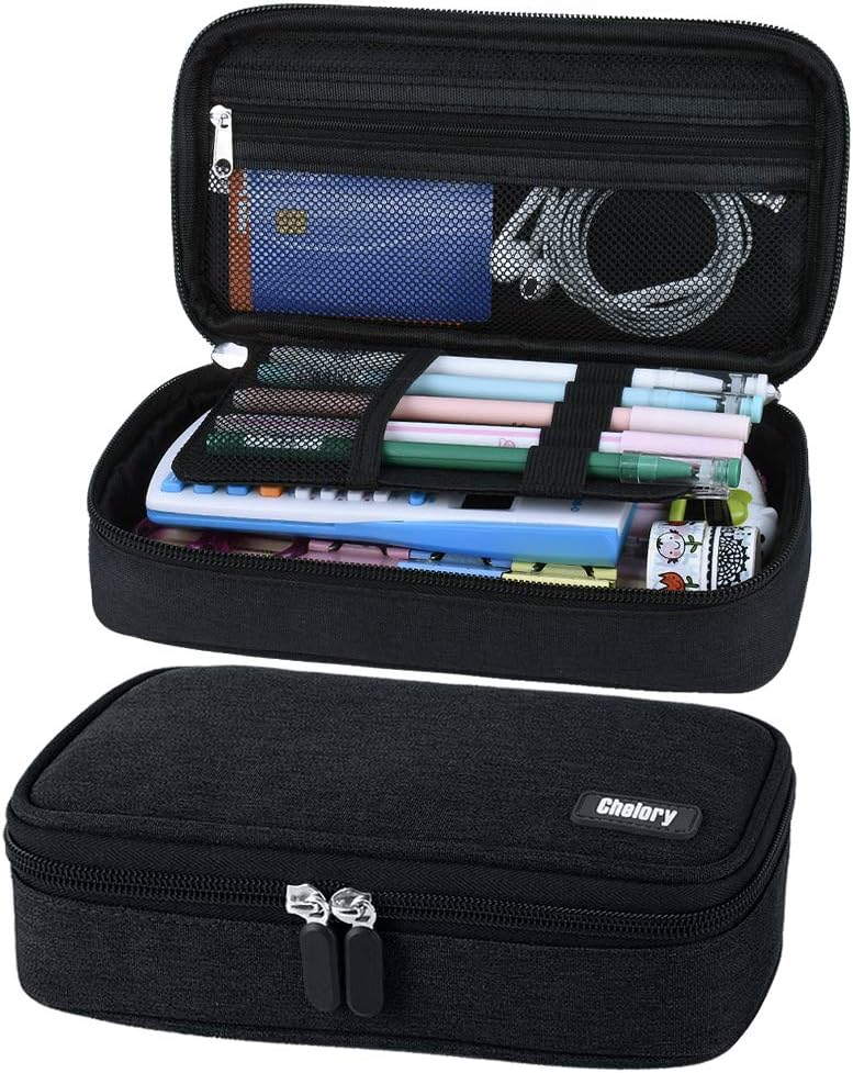Large Capacity Pencil Case Big Pencil Bag High Storage Pen Case Pouch Stationery...