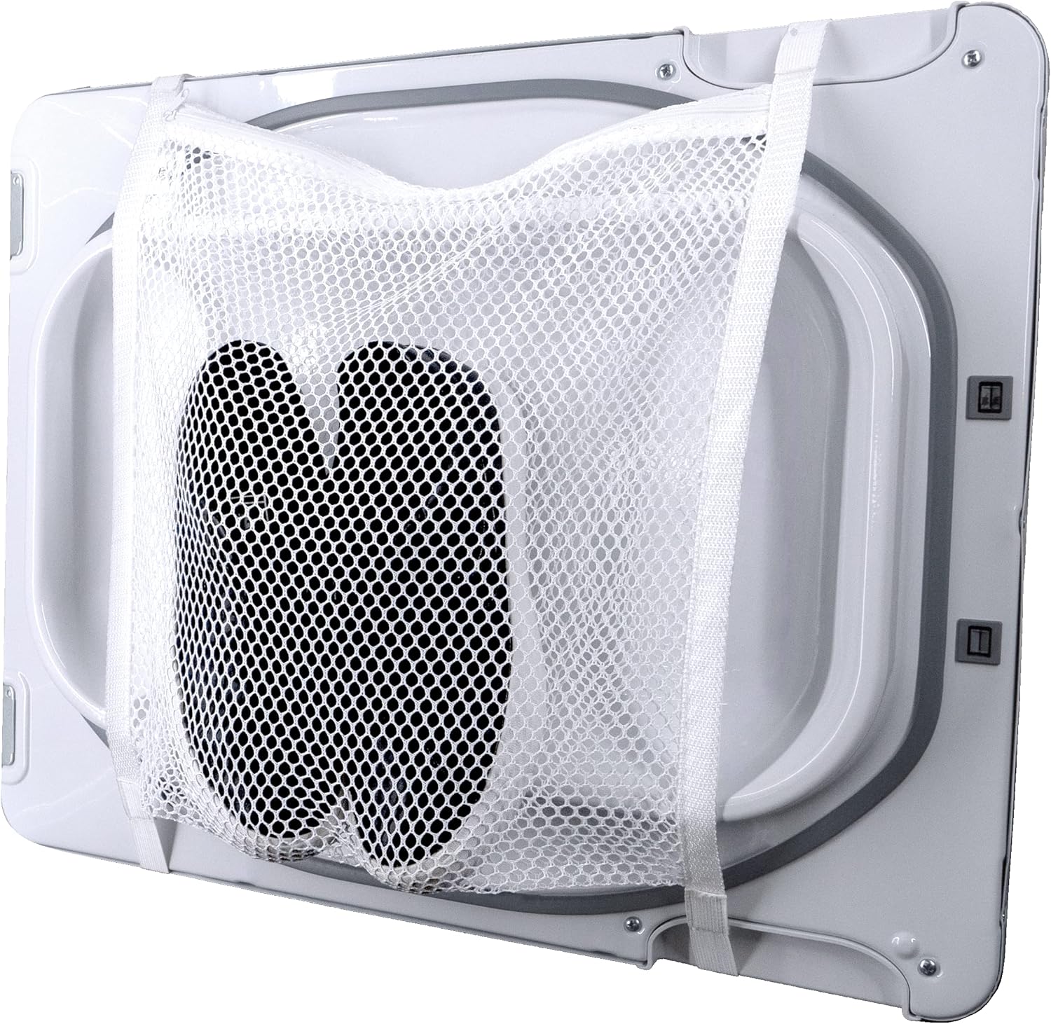 S&T INC. Sneaker Dryer Bag, Dryer Door Shoe Net with Elastic Straps, Sneaker Lau...