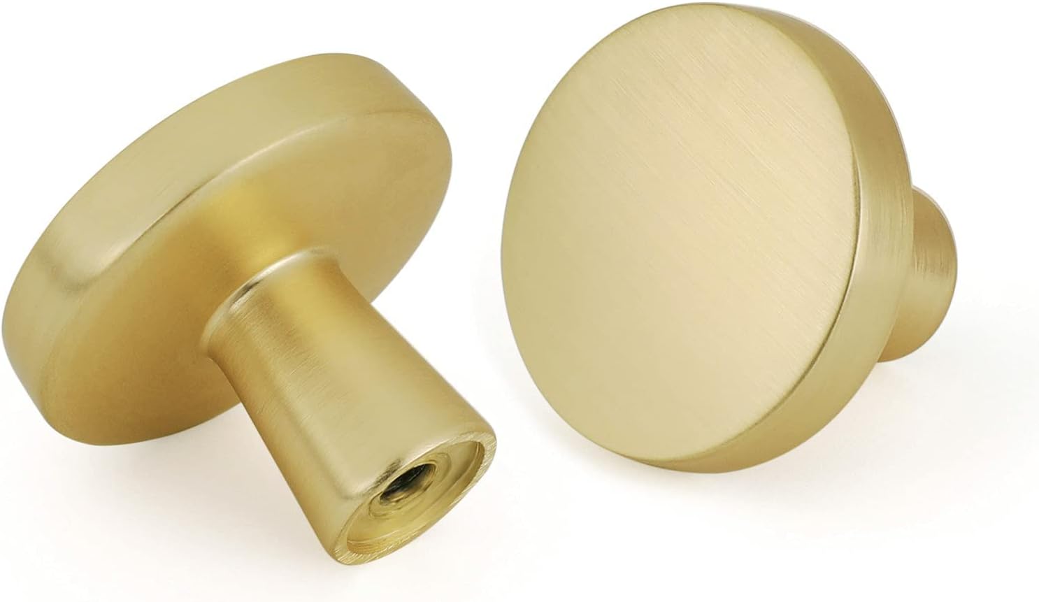 goldenwarm 30pcs Gold Cabinet Knobs for Dresser Drawers Kitchen Hardware Handles...