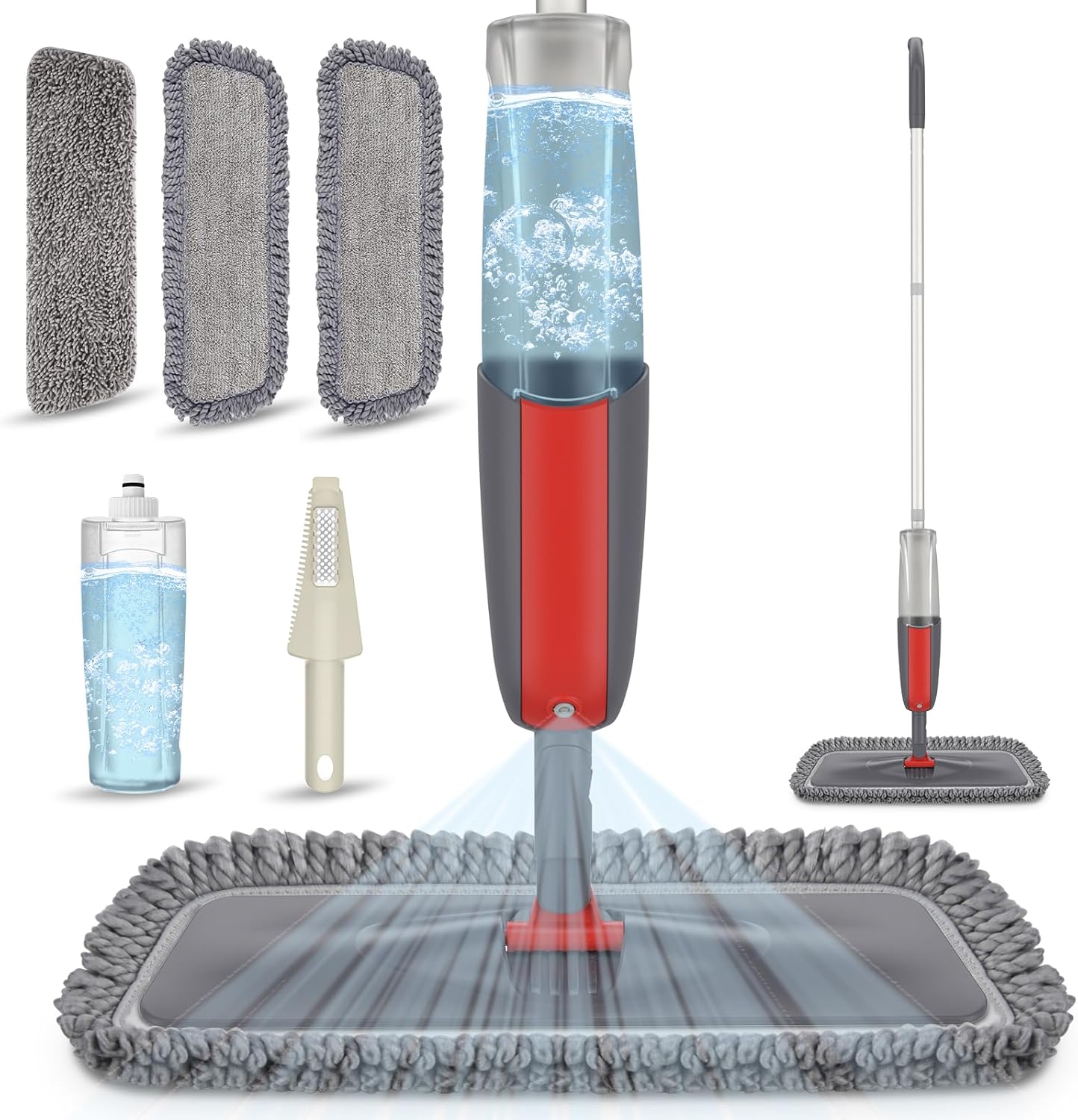 Microfibre Mop Spray Floor Mop with Spray for Floo...