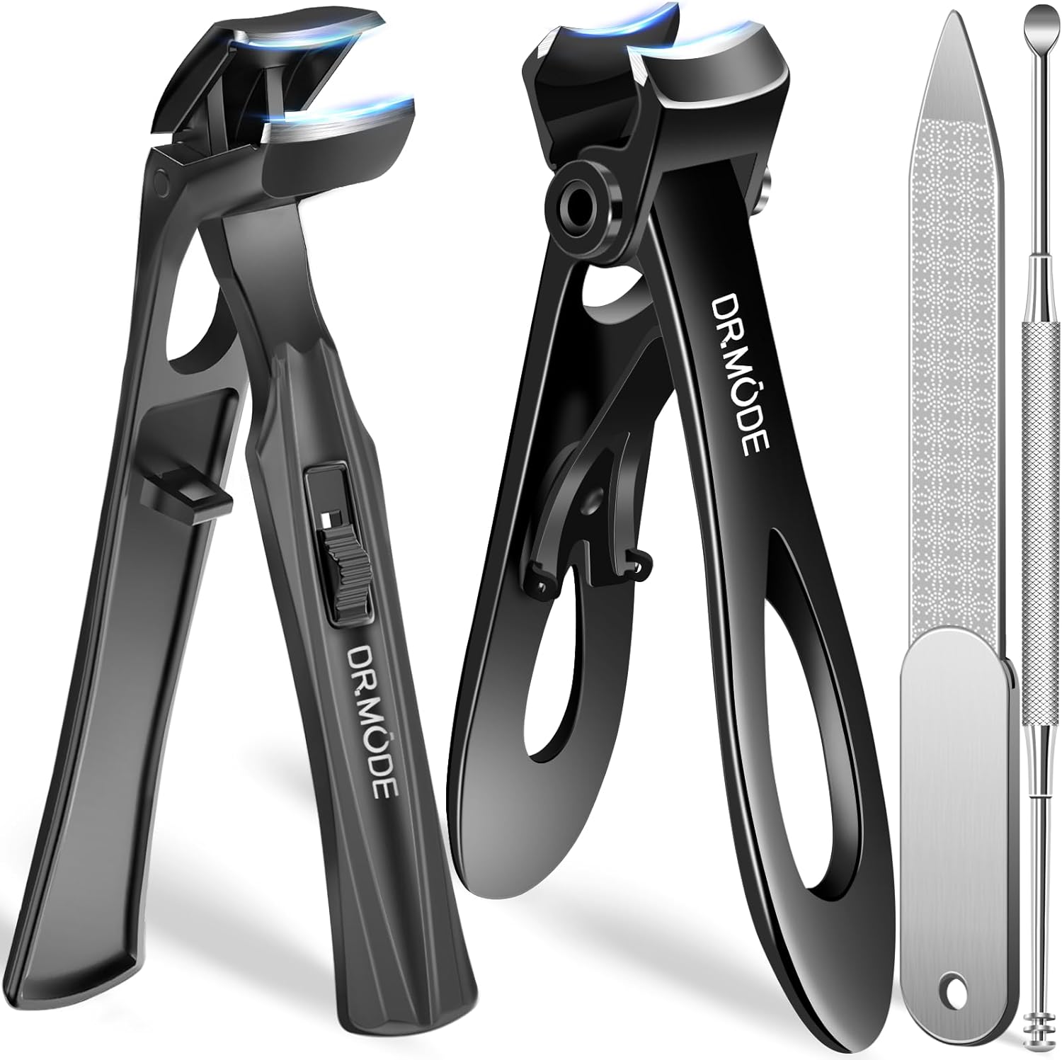 Nail Clippers for Thick Nails for Seniors, Angled Head Large German Toe Nail Cli...