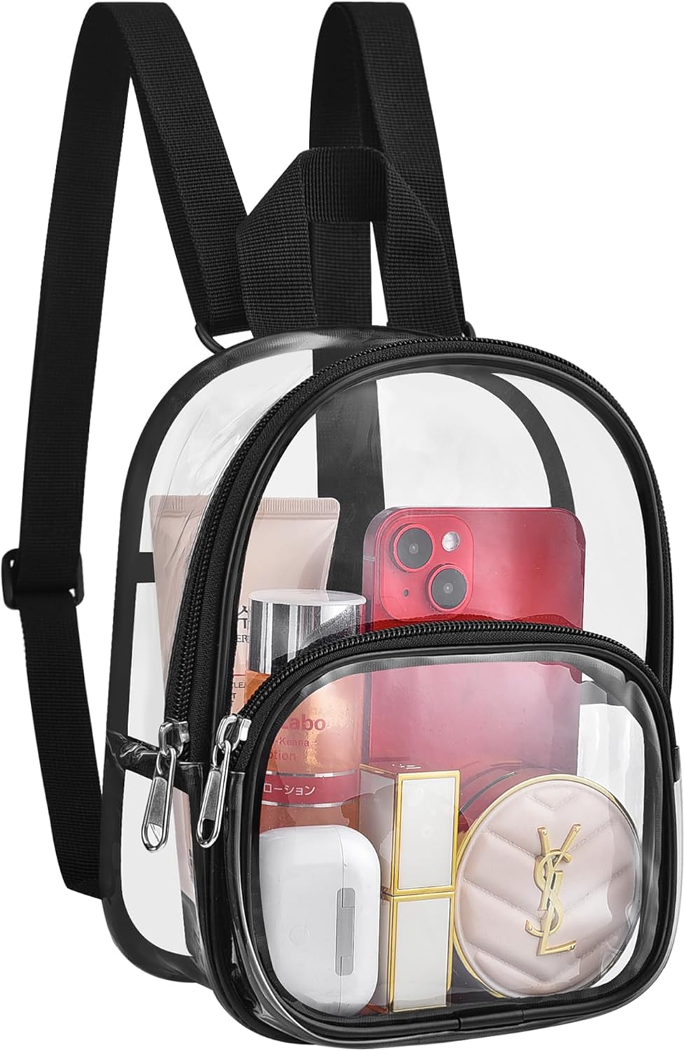 USPECLARE Clear Mini Backpack Stadium Approved for Girls, for Concert, Festival,...