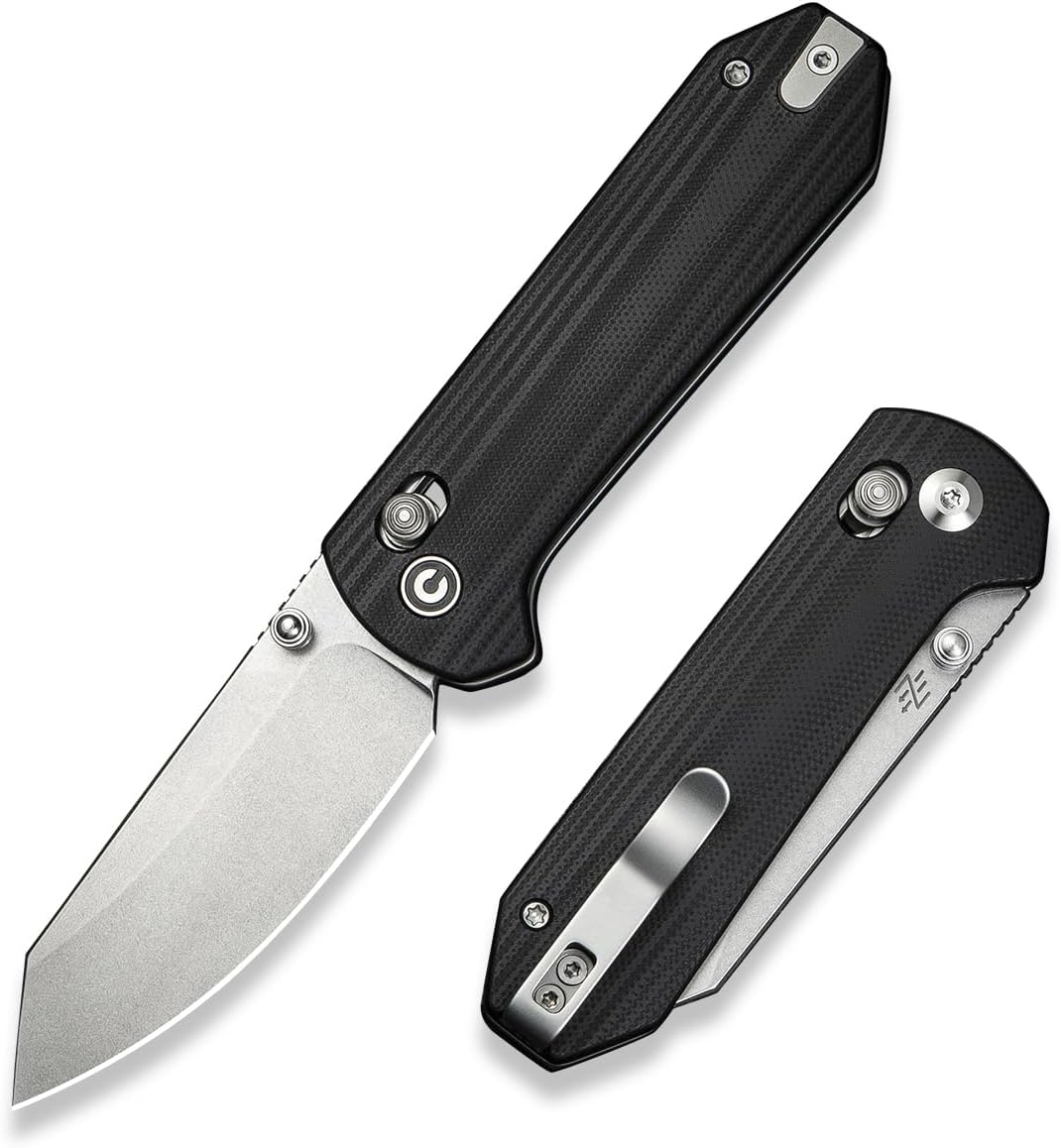 CIVIVI Yonder Folding Pocket Knife for EDC, Crossbar Lock Knife with 2.88" 14C28...