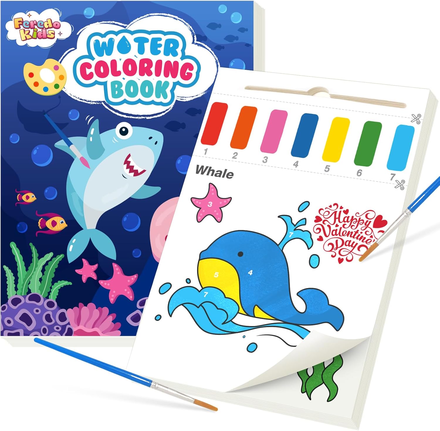 Paint with Water Coloring Books for Toddlers, Easter Basket Stuffers, Mess Free...