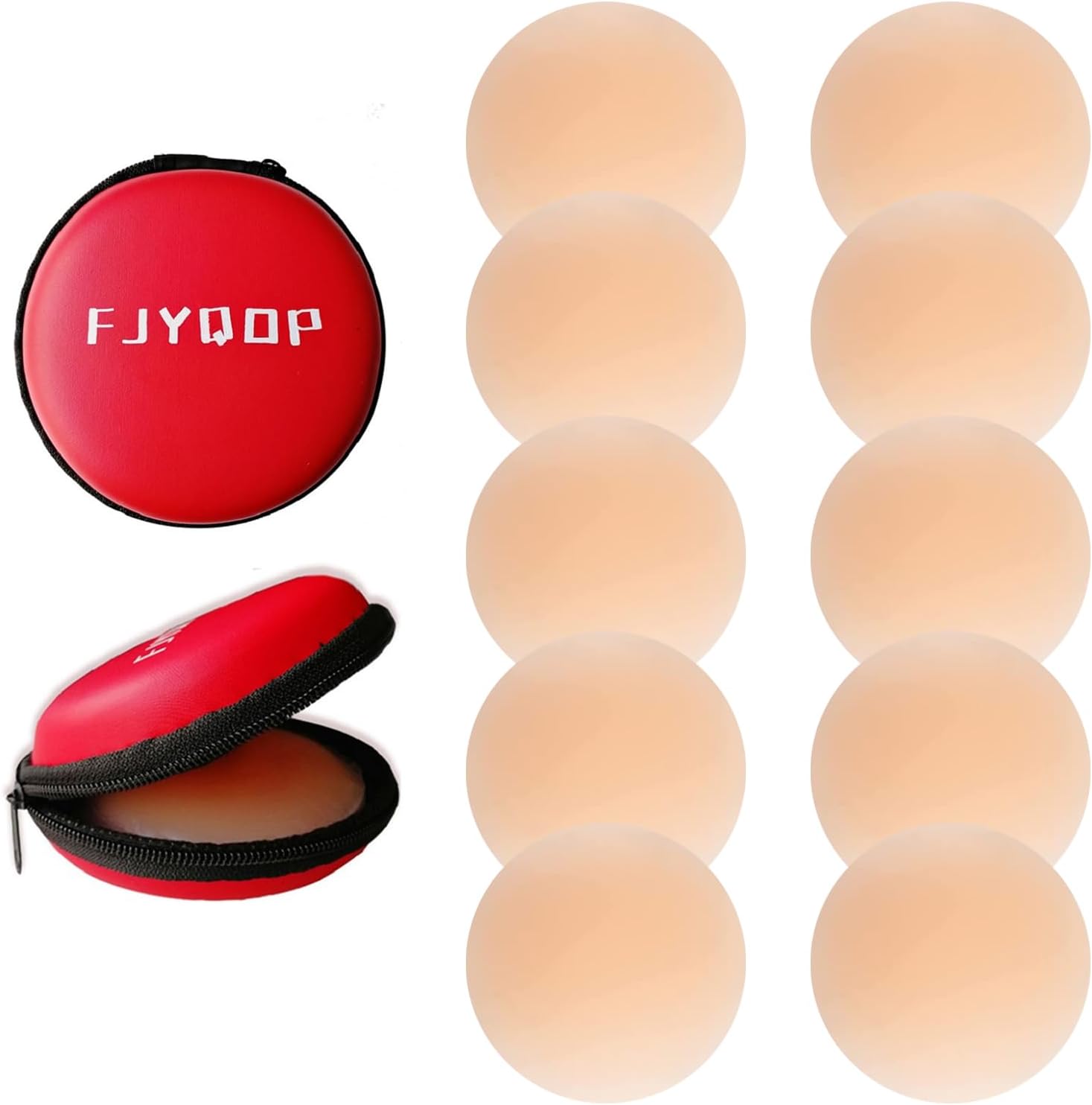 Silicone Nipple Covers - 5 Pairs, Women's Reusable...