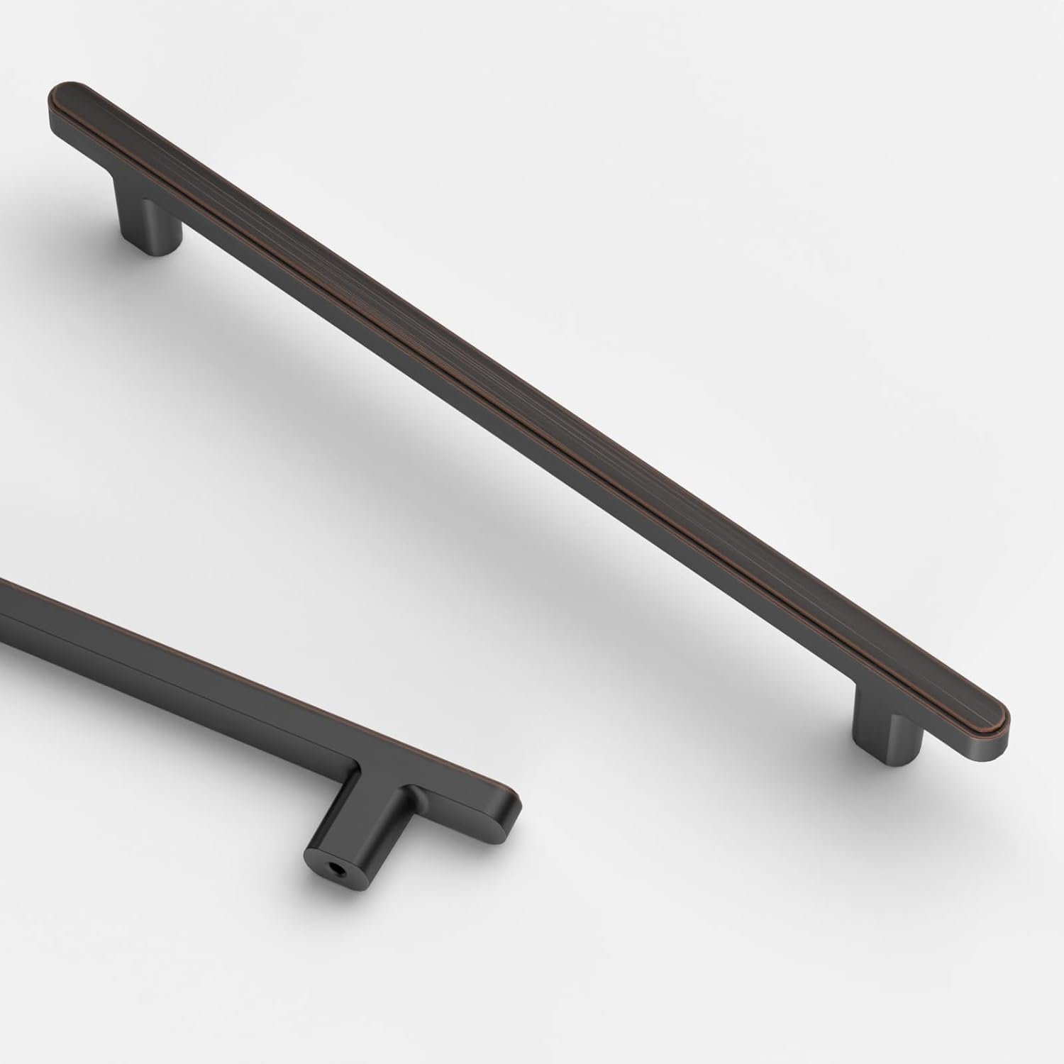 Asidrama 2244 10 Pack 6.3 Inch(160mm) Oil Rubbed Bronze Kitchen Cabinet Handles,...