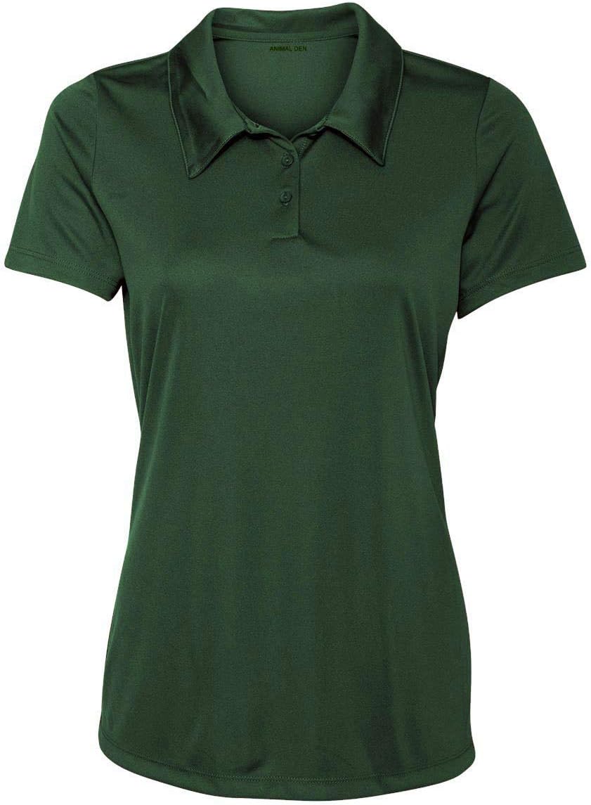 Women's Dry-Fit Golf Polo Shirts 3-Button Golf Polo's in 20 Colors XS-3XL Shirt...
