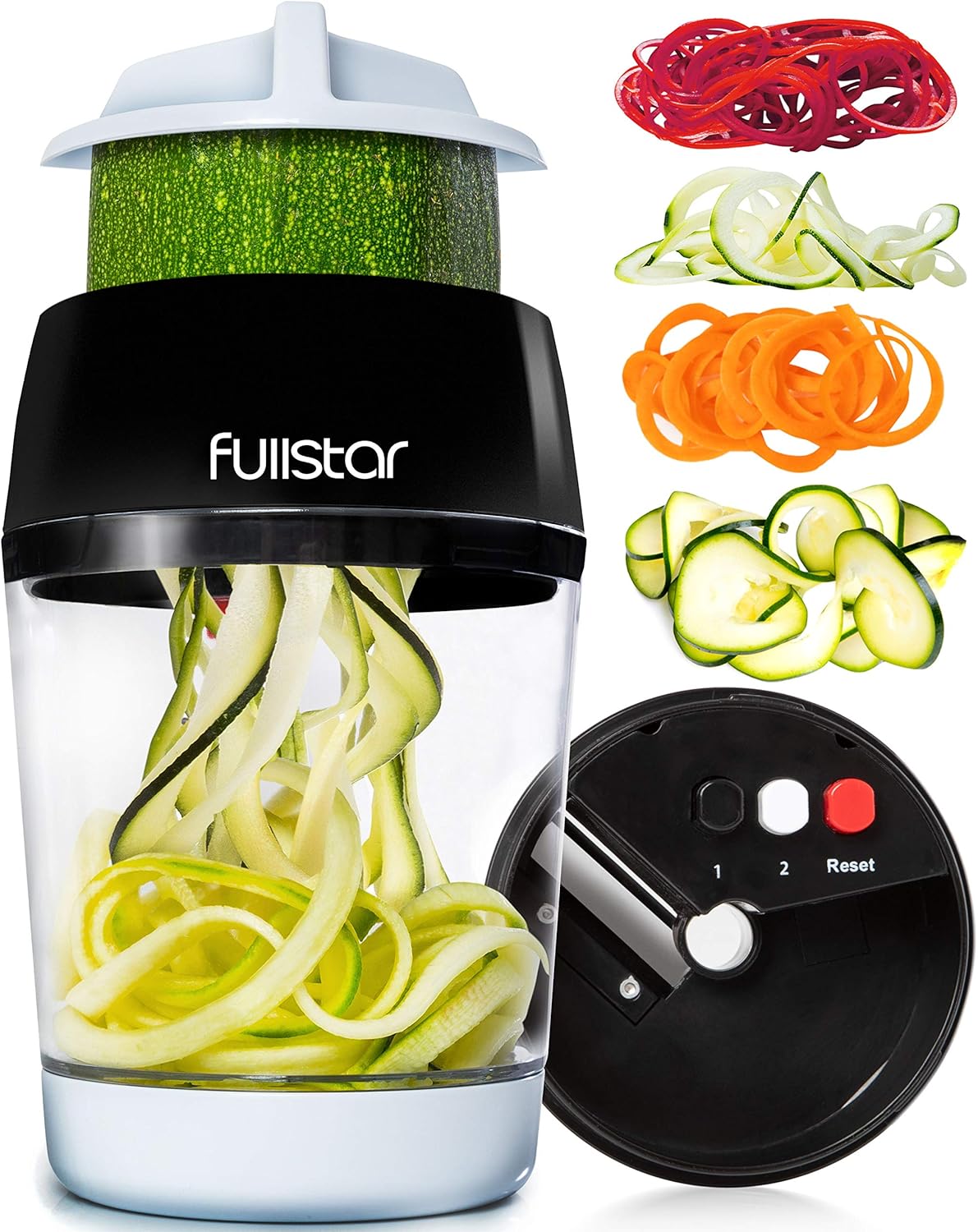 Spiralizer for Vegetables - Vegetable Slicer - Zucchini Courgette Spiralizer Zoo...