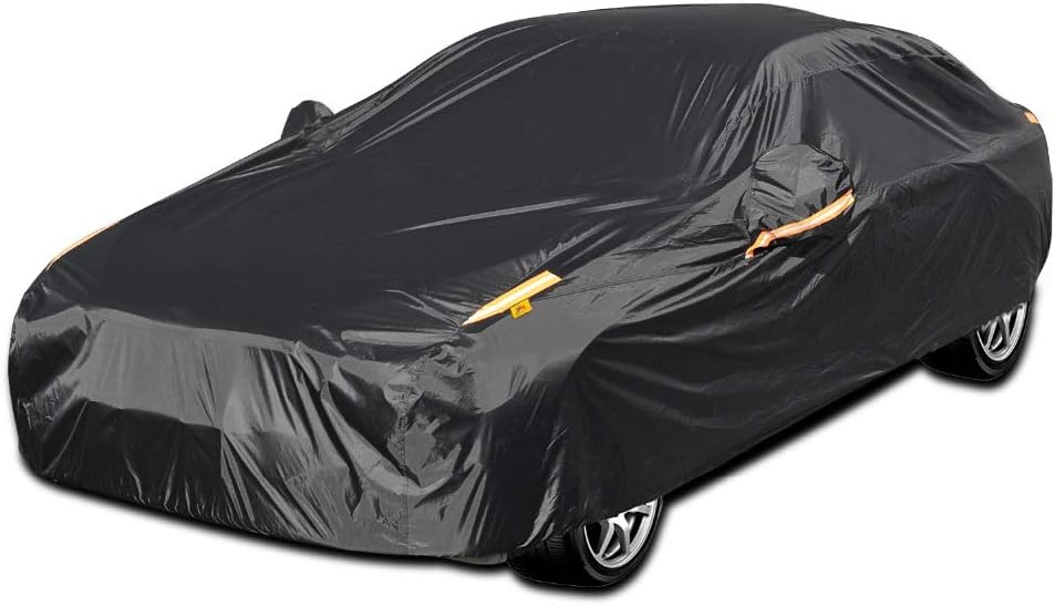 UV Protection Car Cover Windproof Dustproof Scratch Resistant Outdoor Universal...