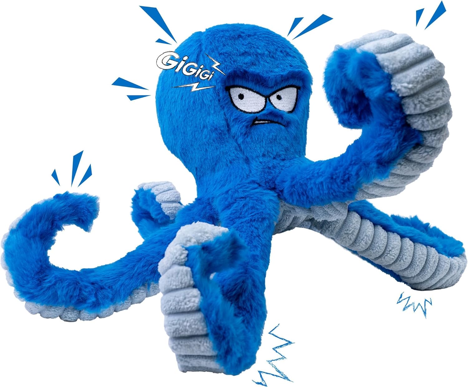 LEGEND SANDY Tough Dog Toys, Stuffed Dog Chew Toys, Large Dog Toys to Keep Them...