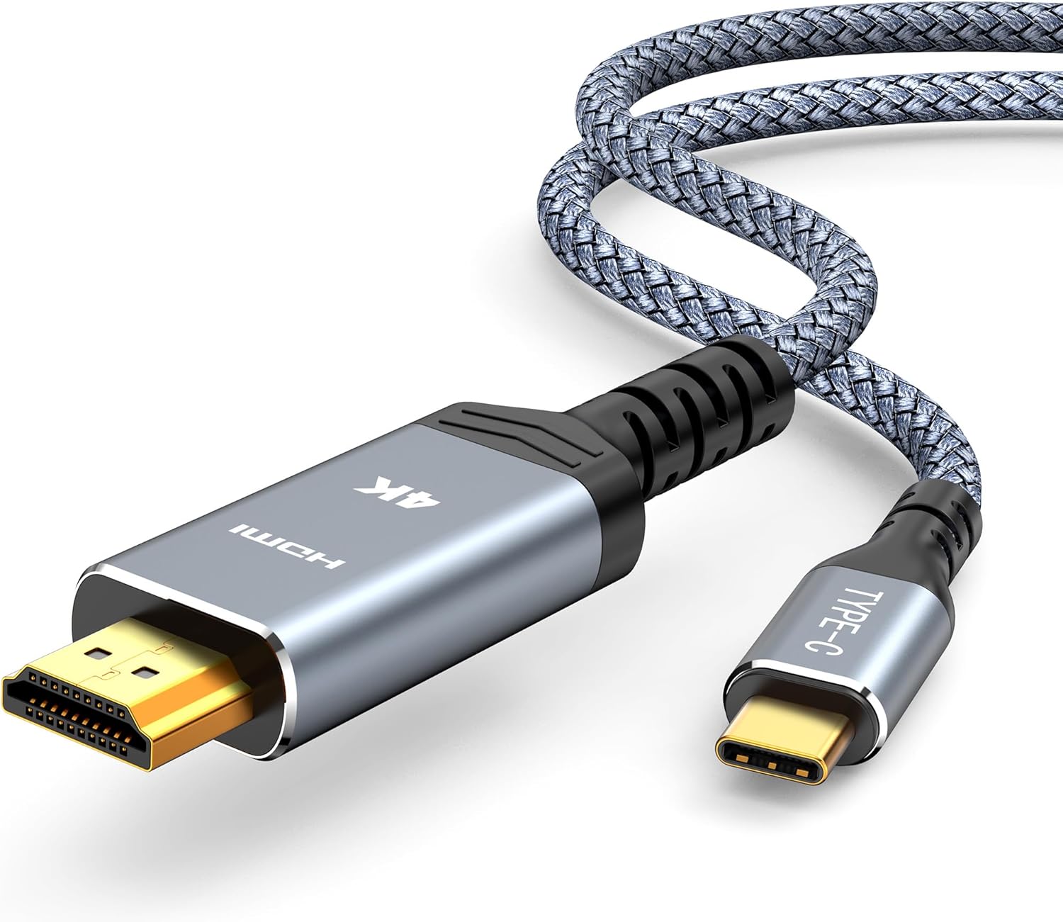 Highwings USB C to HDMI Cable @60Hz 4K, USBC to HDMI 1.8M, [Thunderbolt 3/4/5 Co...
