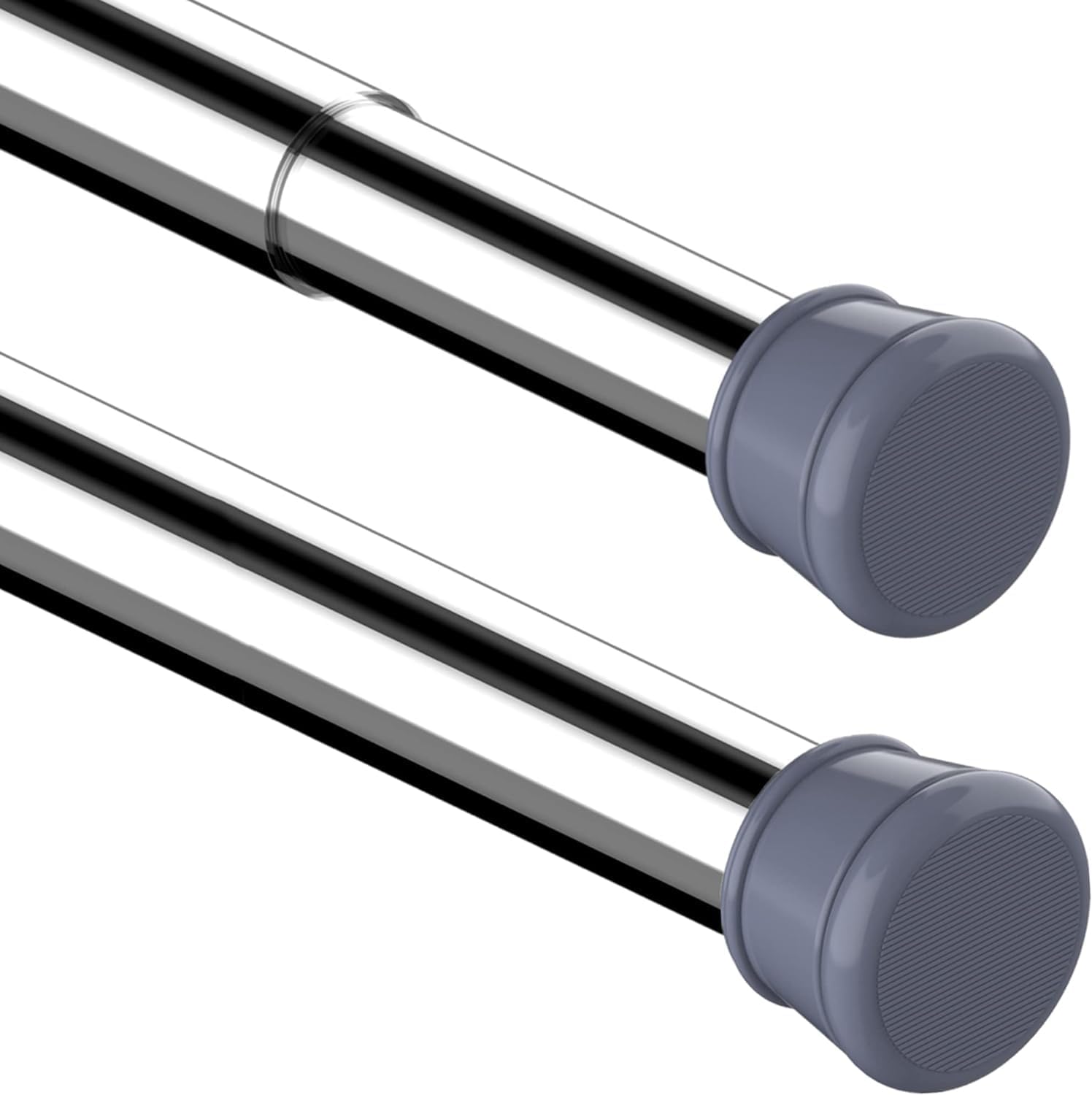1PC Shower Curtain Pole Extendable Curtain Poles No Drilling Tension Rods for Cu...