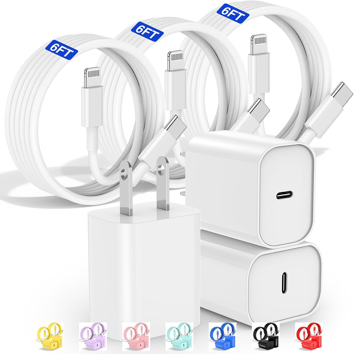 Fast Charger for iPhone Charger Fast Charging 6ft Lightning Cable,for iPhone 14...